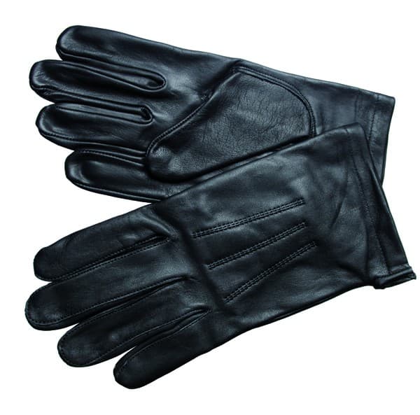 Gants de cérémonie en cuir noir
