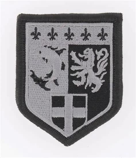 Ecussons brodés régions Gendarmerie