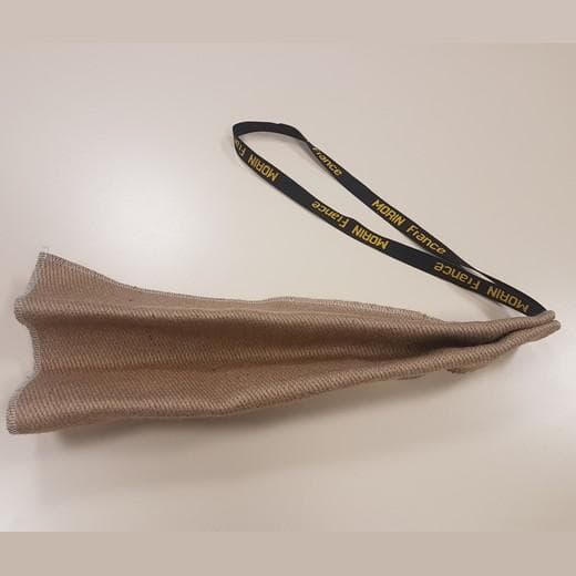 Chiffon de débourrage en toile de jute pour chiot