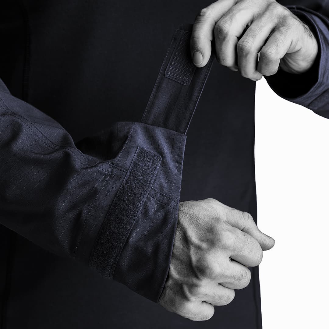 Chemise de combat UBAS V1 Fighter Gen 2 NyCo Ripstop bleu marine