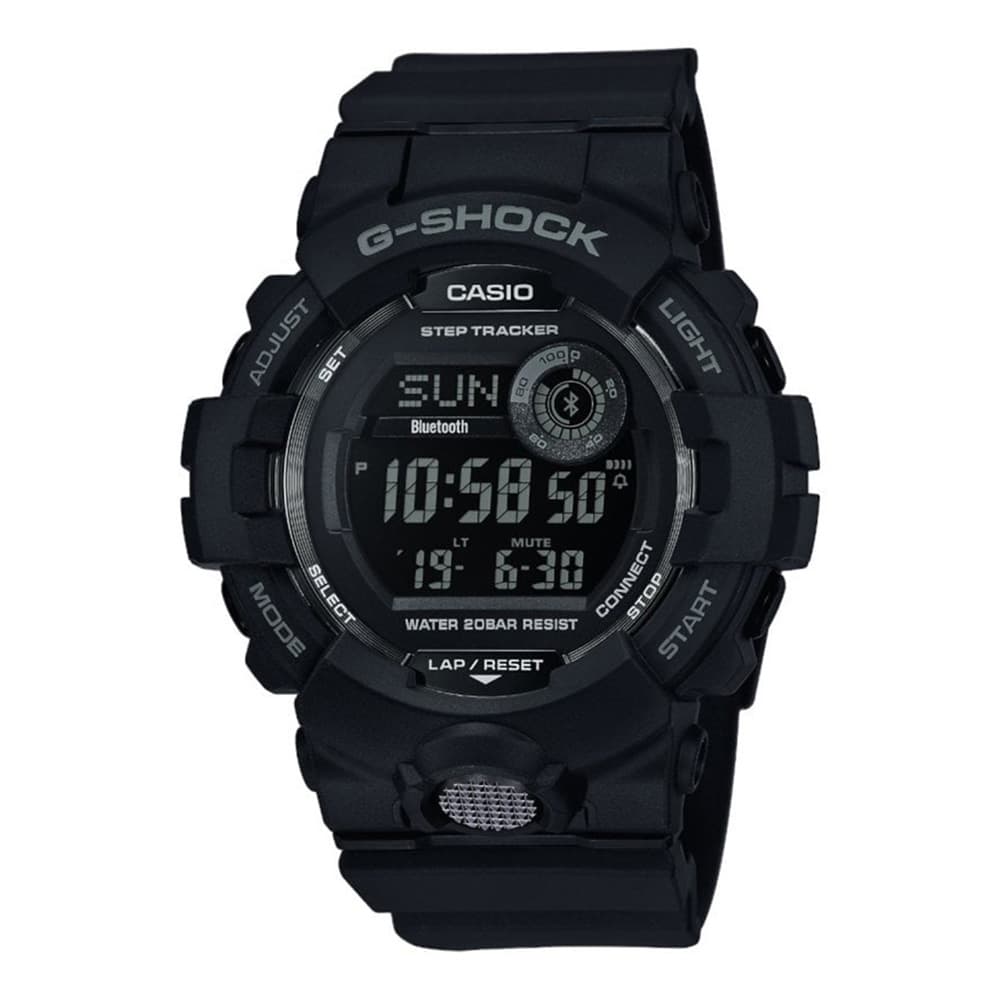 Montre G-Shock GBD-800 connectée Bluetooth avec podomètre noir