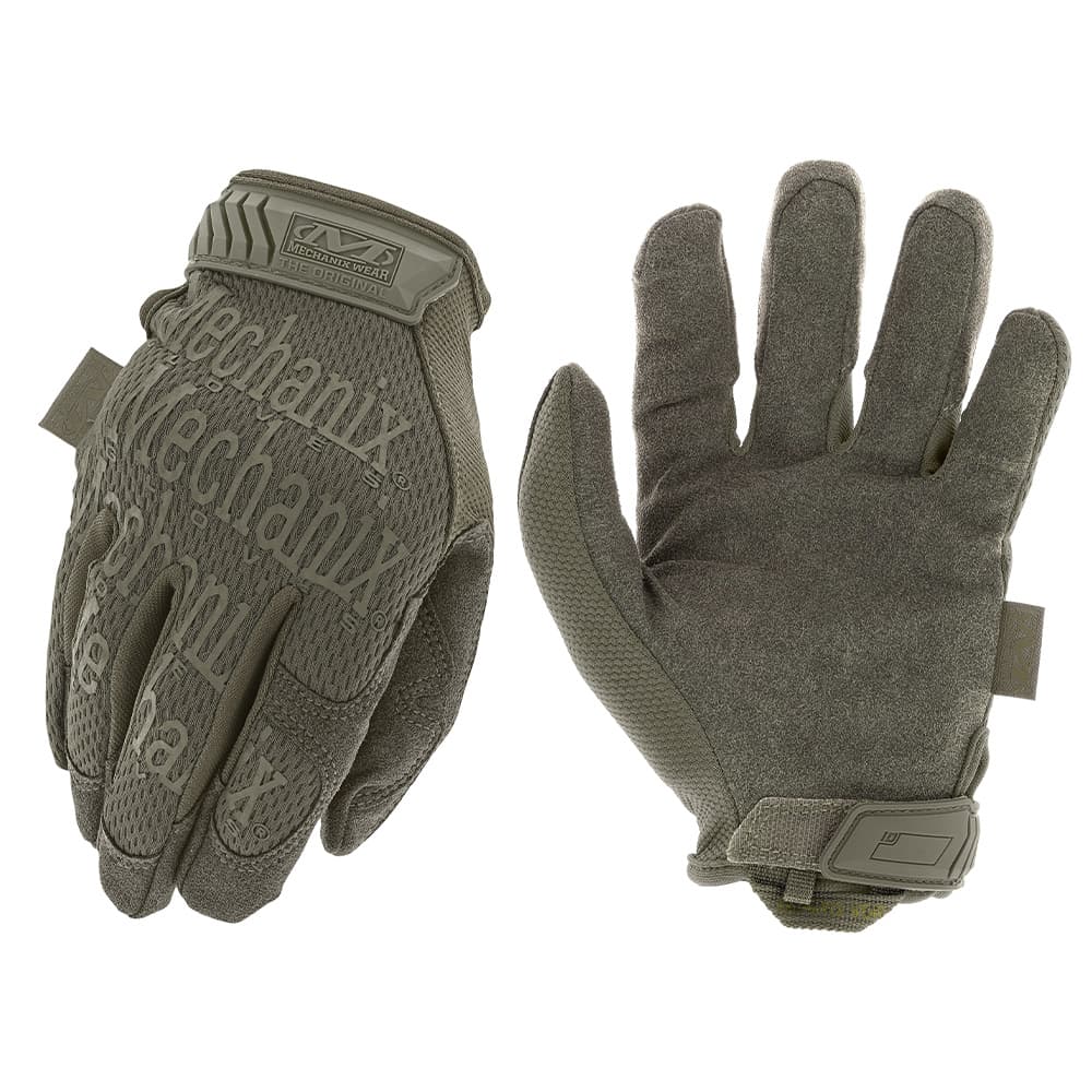 Gants de palpation Mechanix Original vert olive