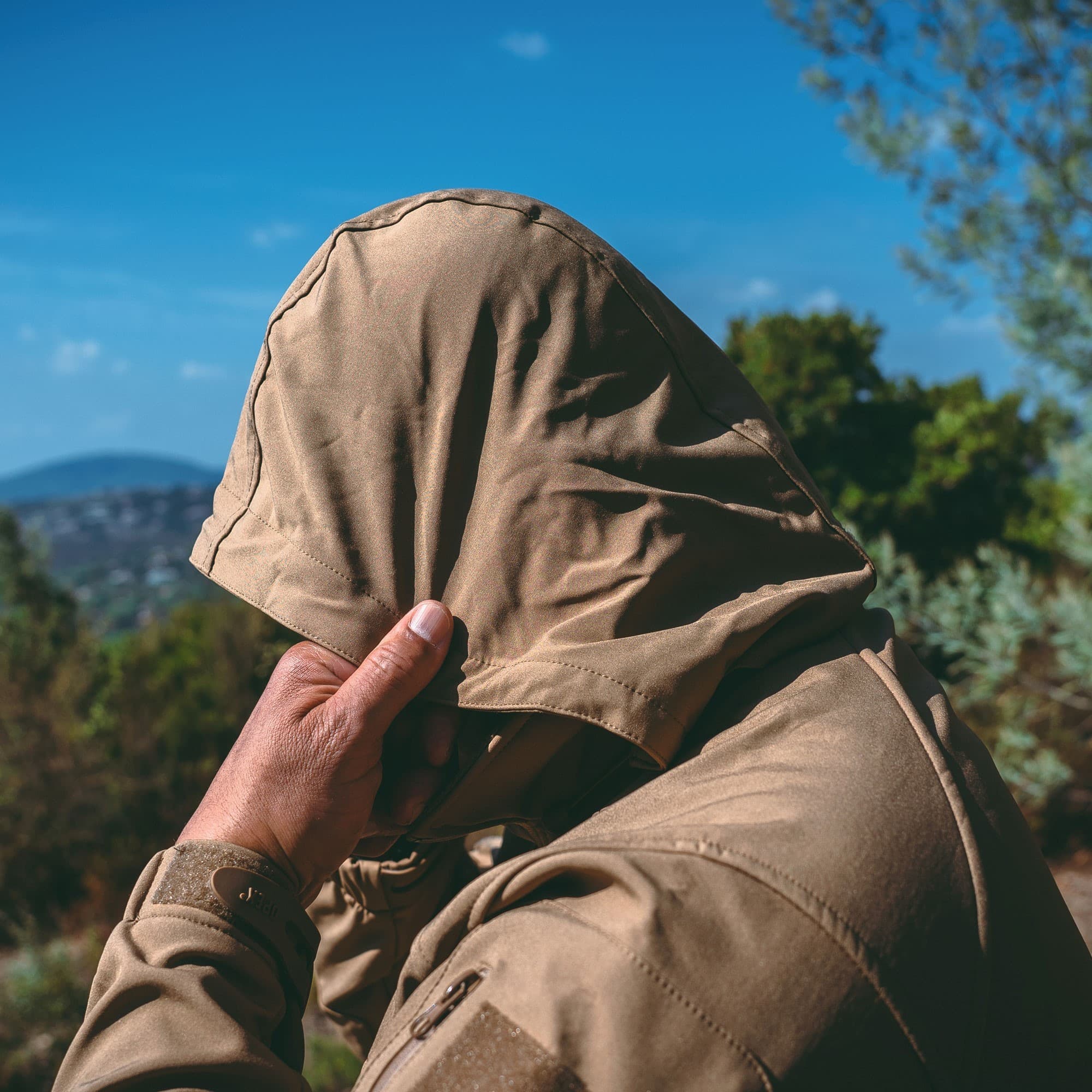 Blouson softshell 3 couches Dintex coyote