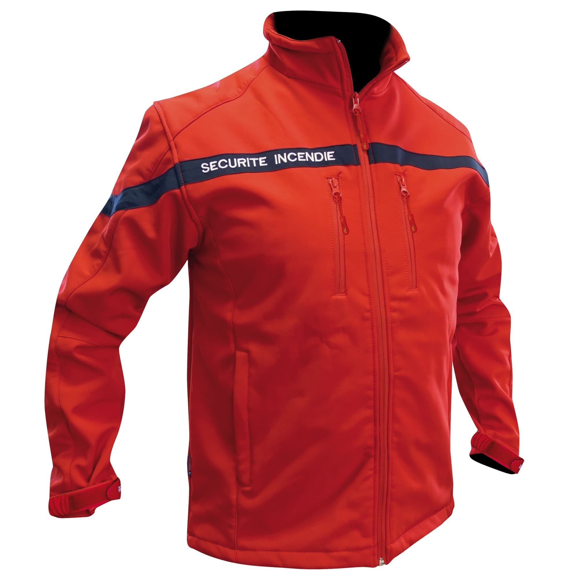 Blouson softshell Sécurité incendie 3 couches Dintex rouge