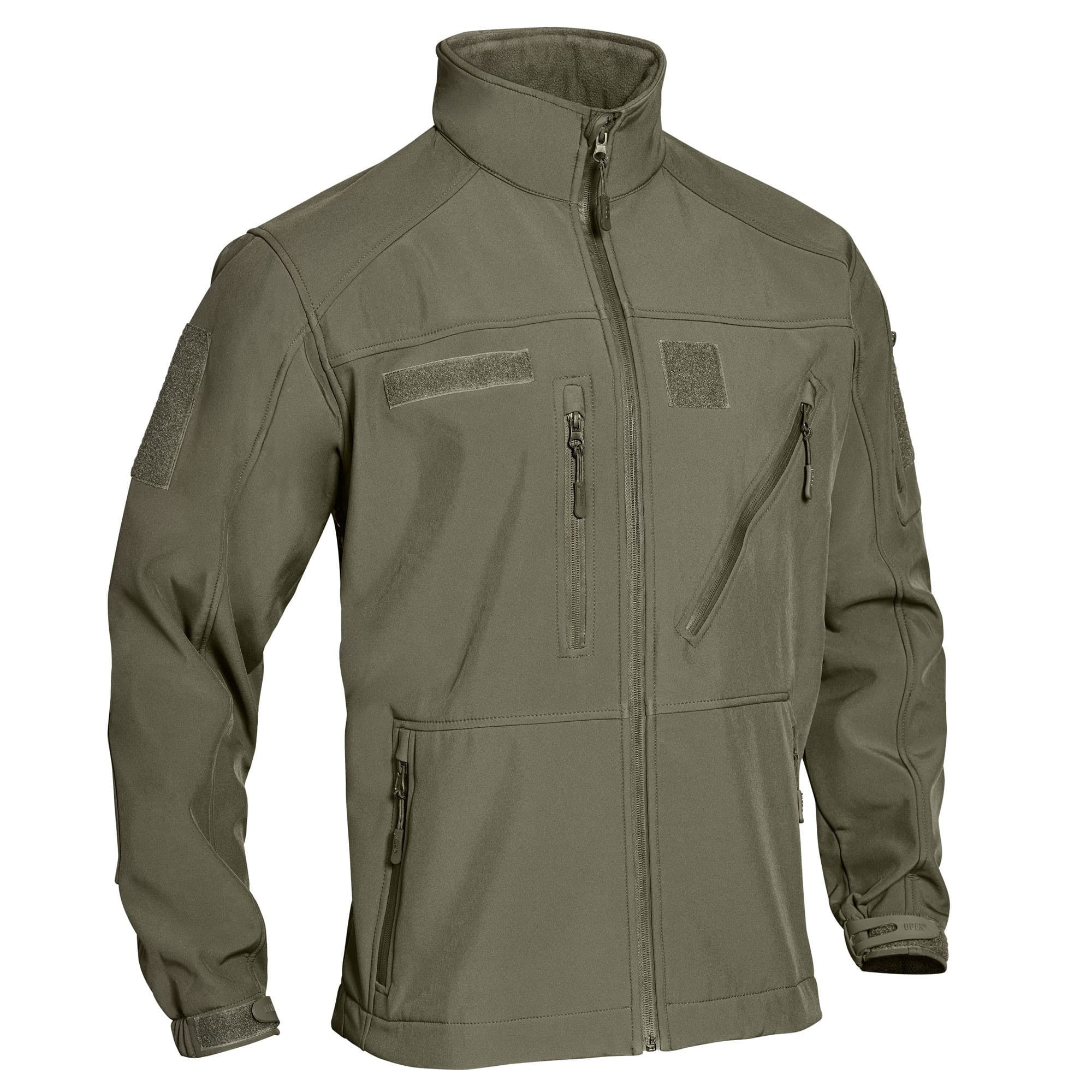 Blouson softshell 3 couches vert