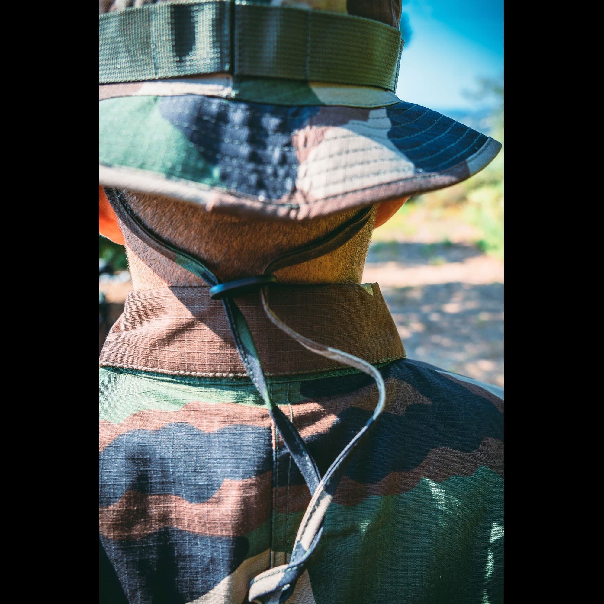 Chapeau de brousse Ripstop Camo CE