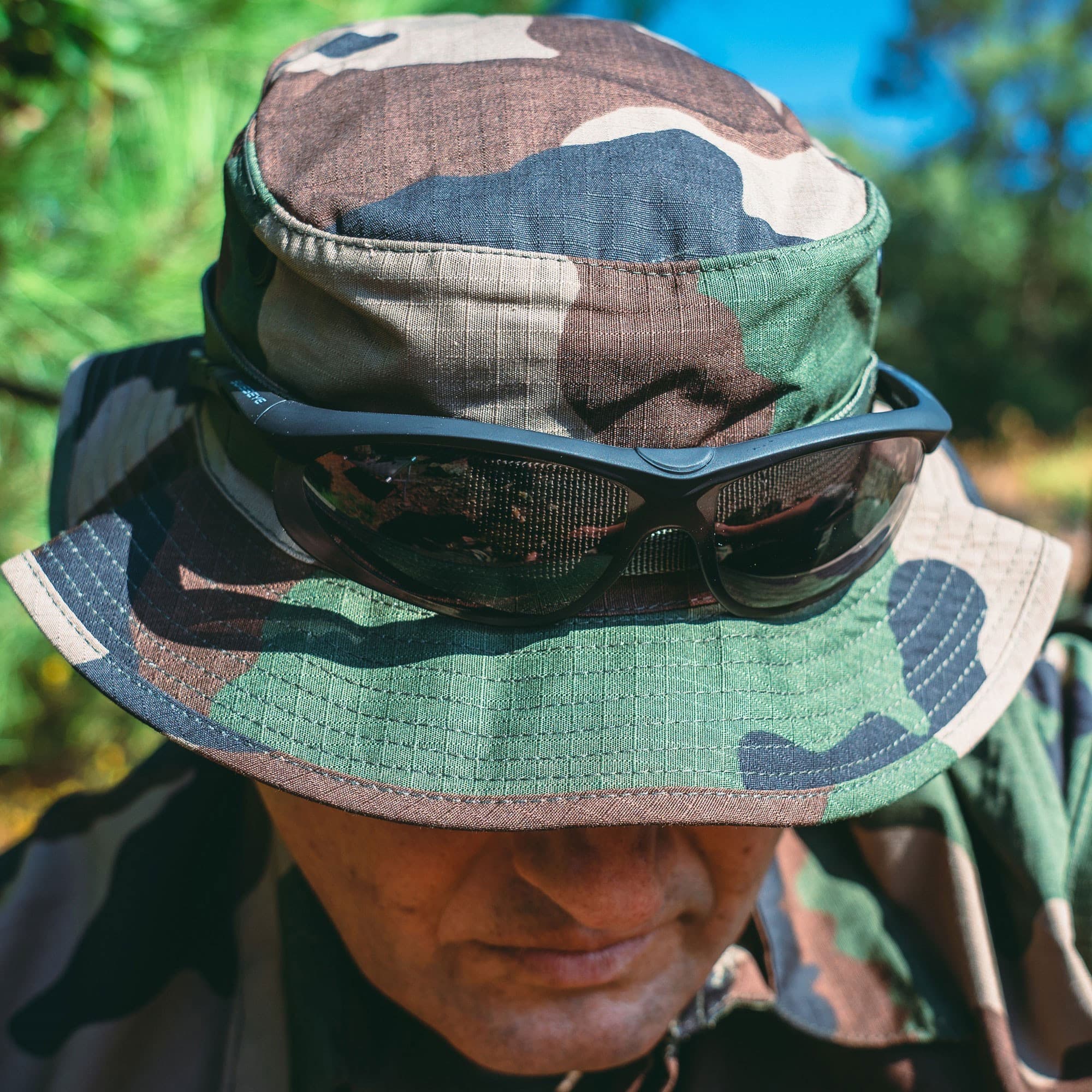 Chapeau de brousse Ripstop Camo CE