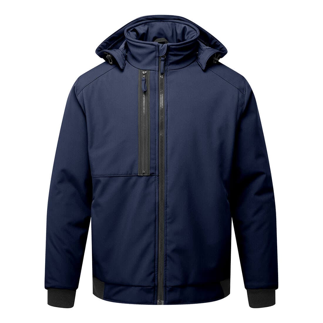 Veste softshell matelassée WX2 Eco 2 couches EN 342 - Marine