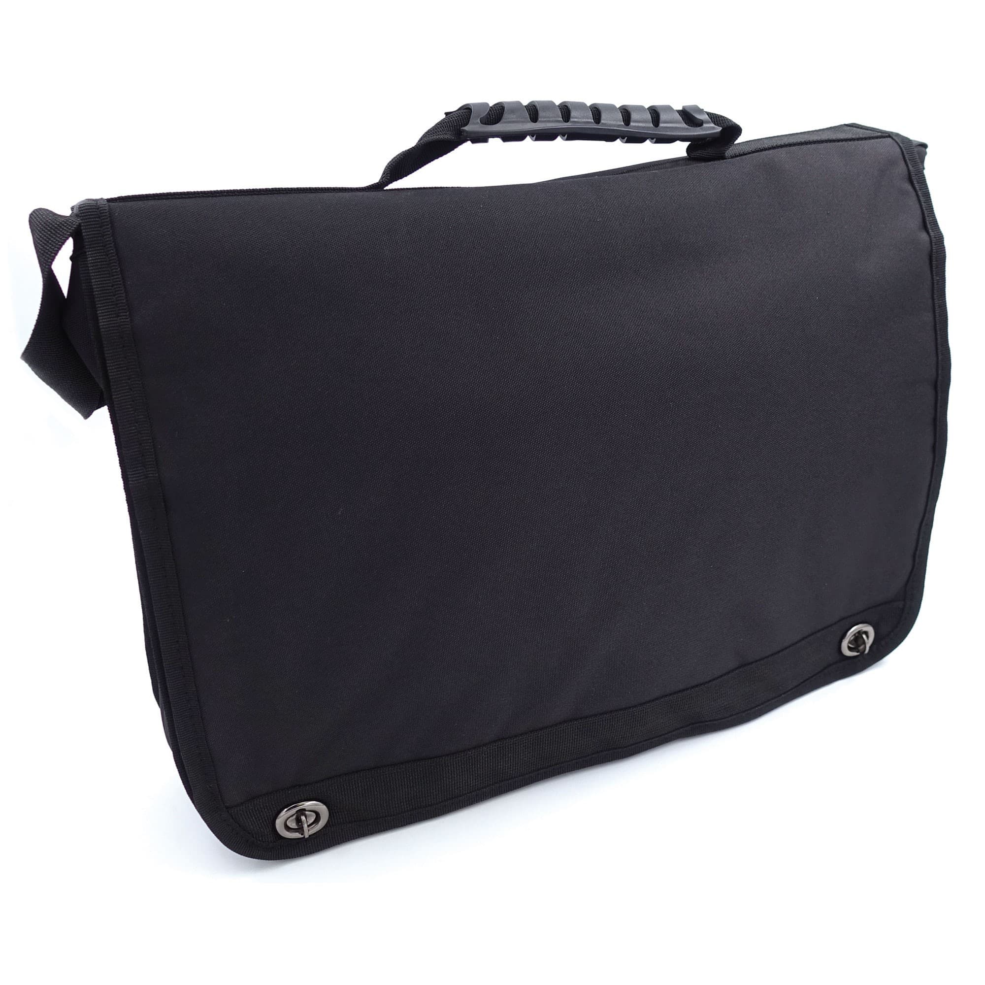 Cartable porte-documents en polyester 600D noir