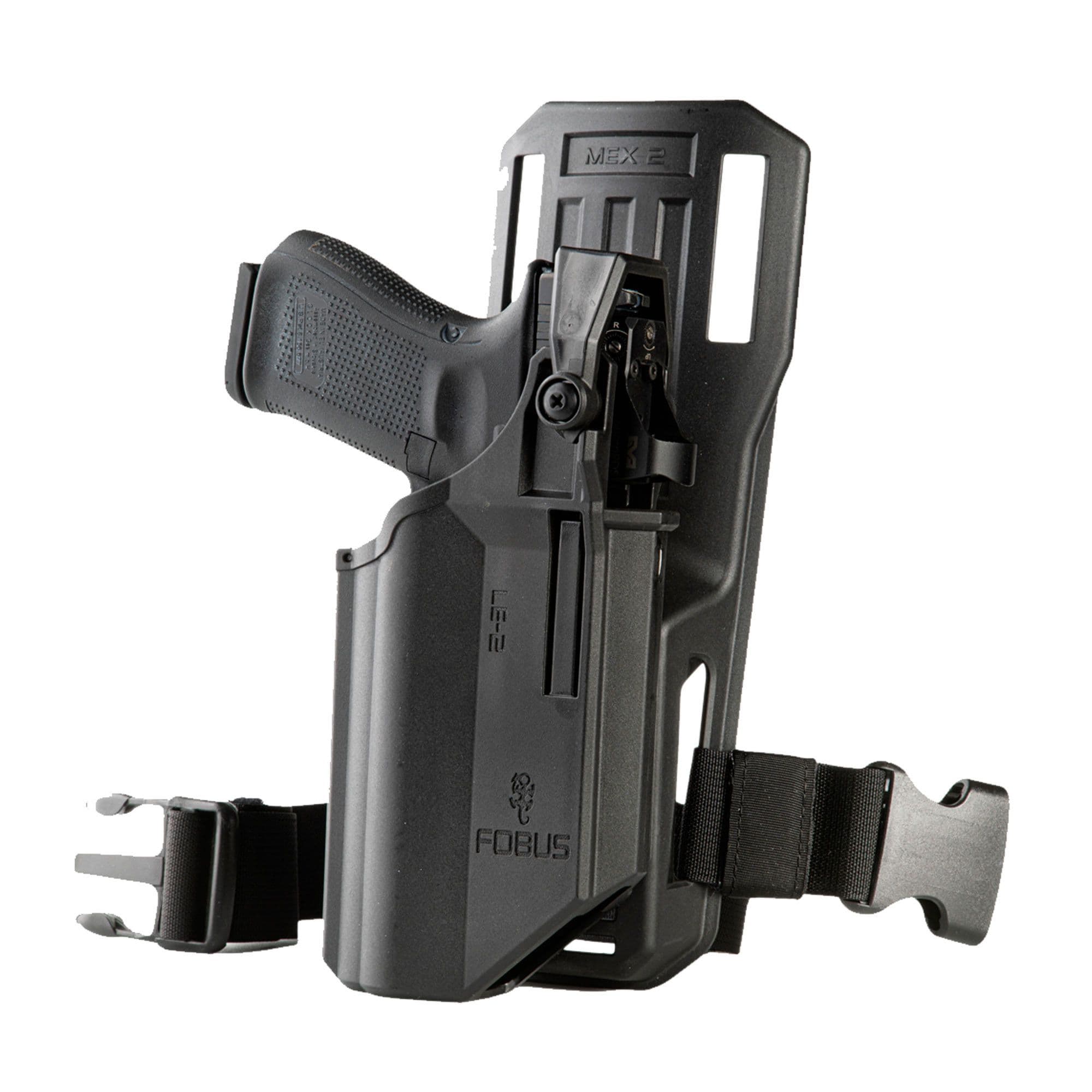 Holster Fobus pour Glock 19/19X/17/45 avec accessoire port ceinture