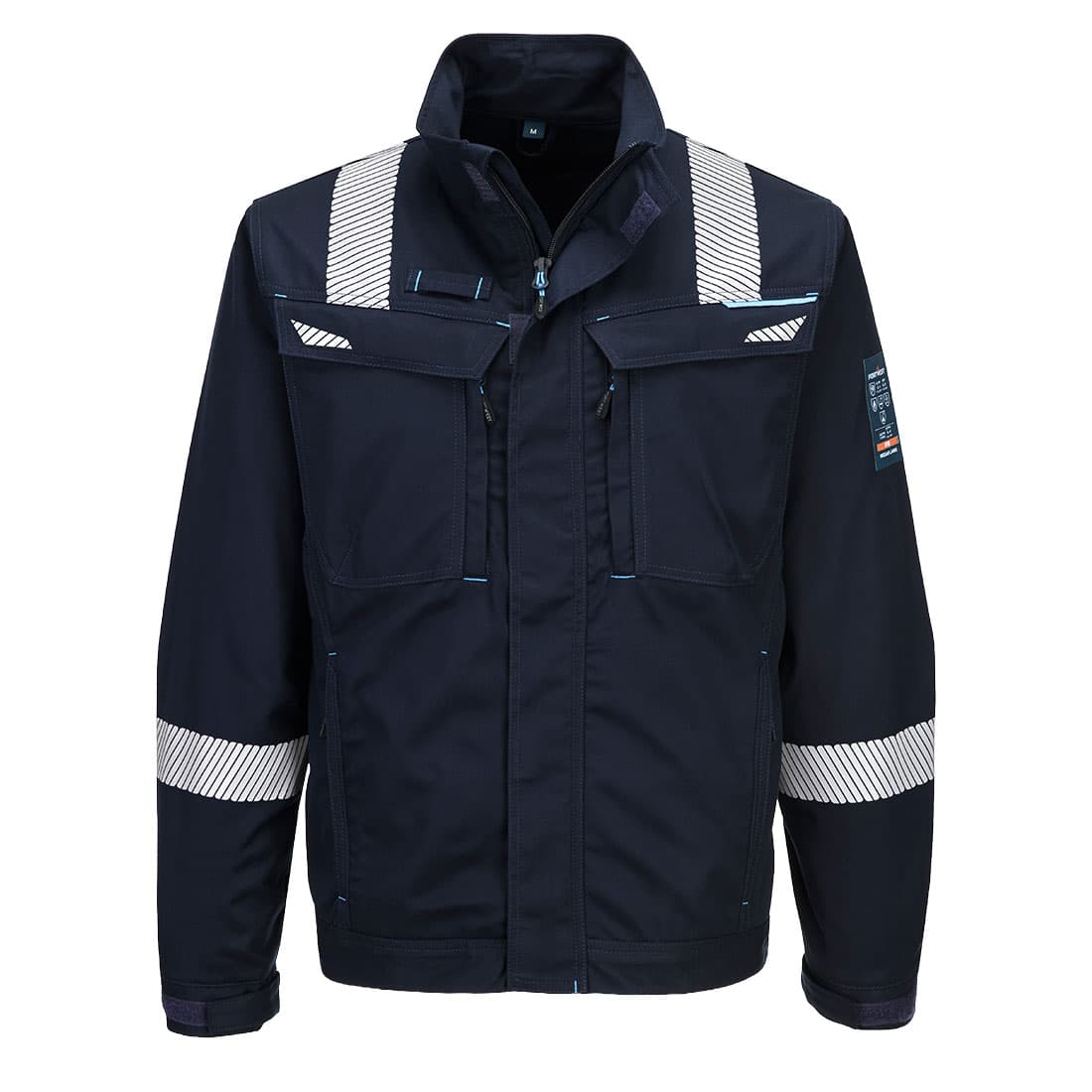 Veste de travail retardant de flamme Modaflame WX3 280 g - Marine