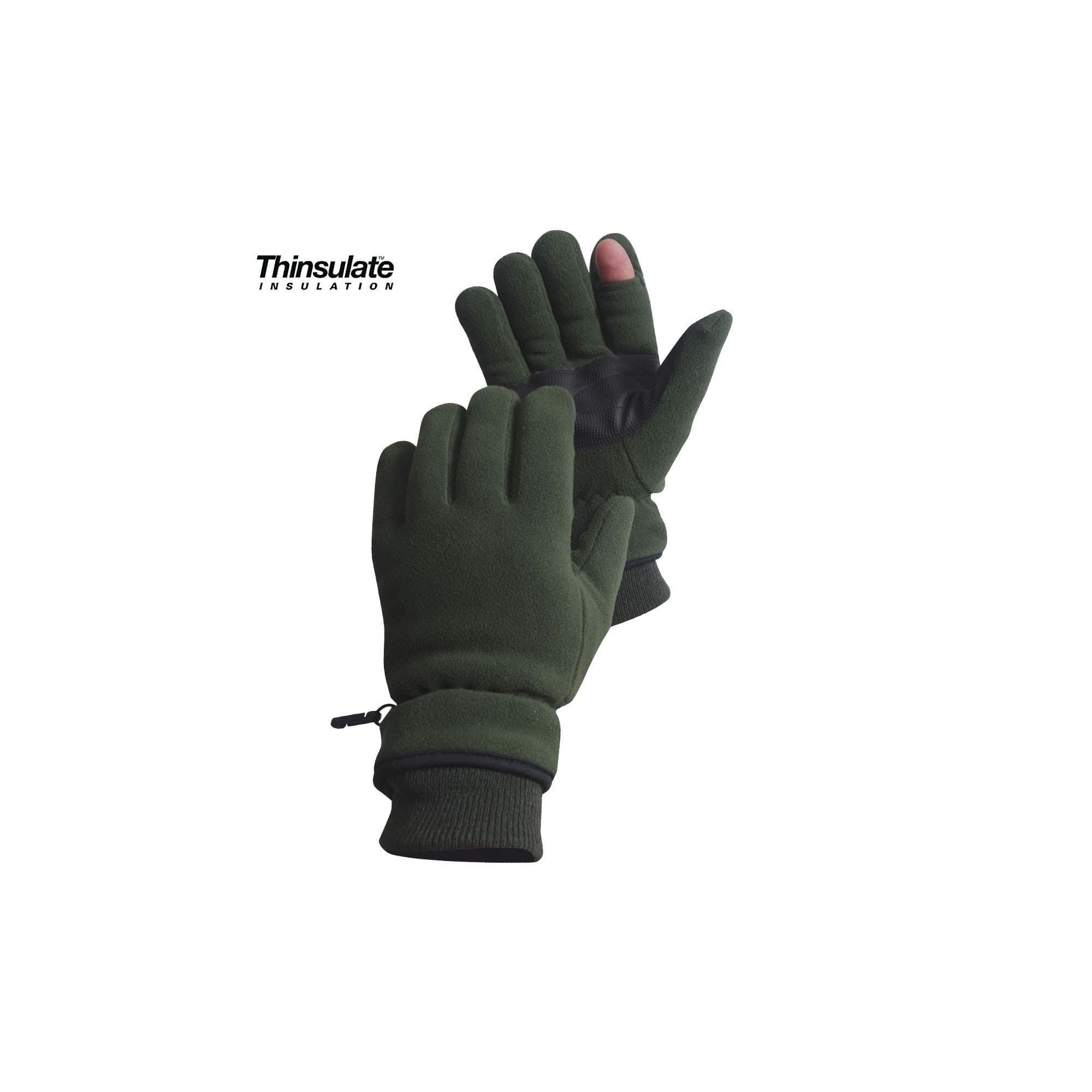 Gants polaires doigt tireur Thinsulate