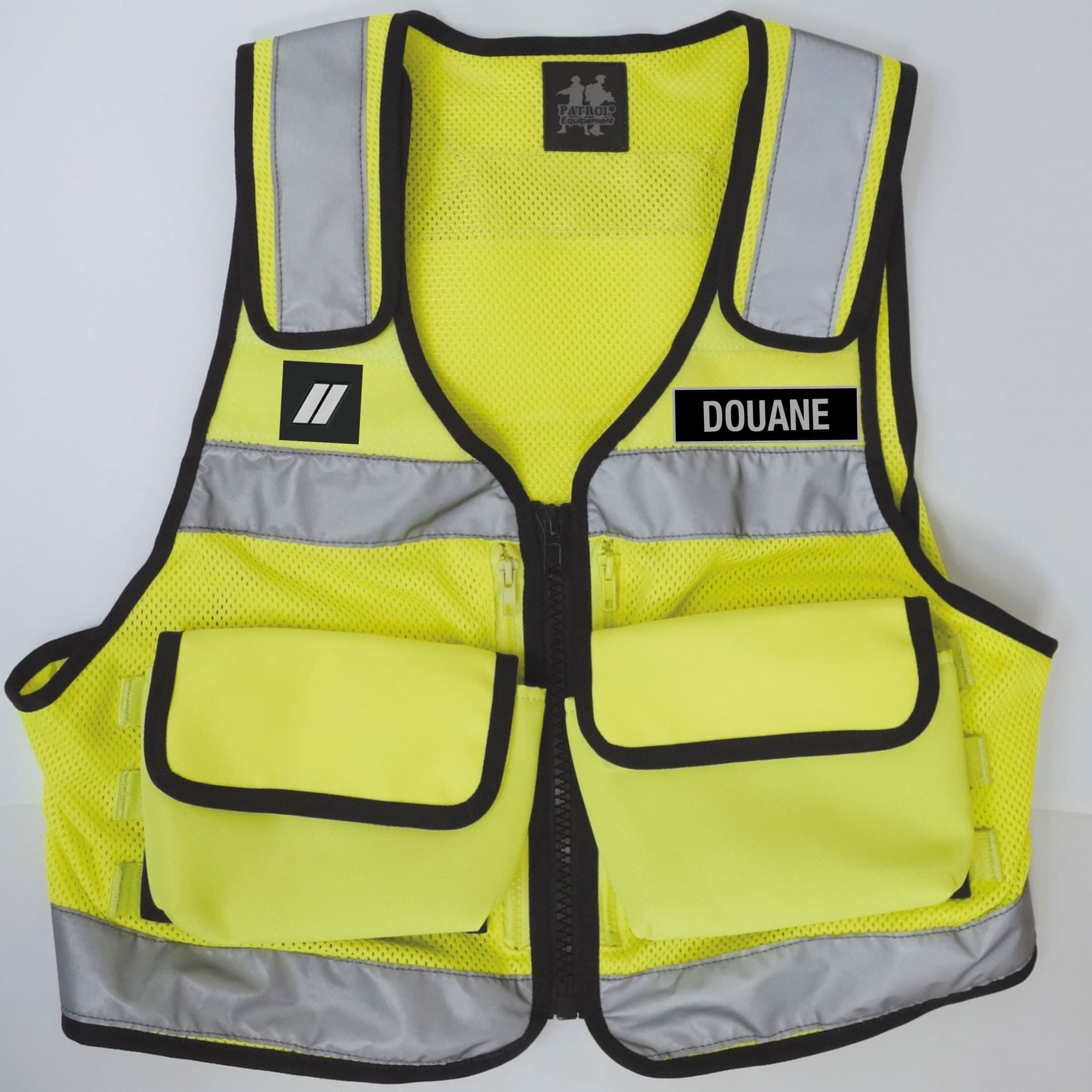 Gilet d'intervention haute visibilité en mesh jaune