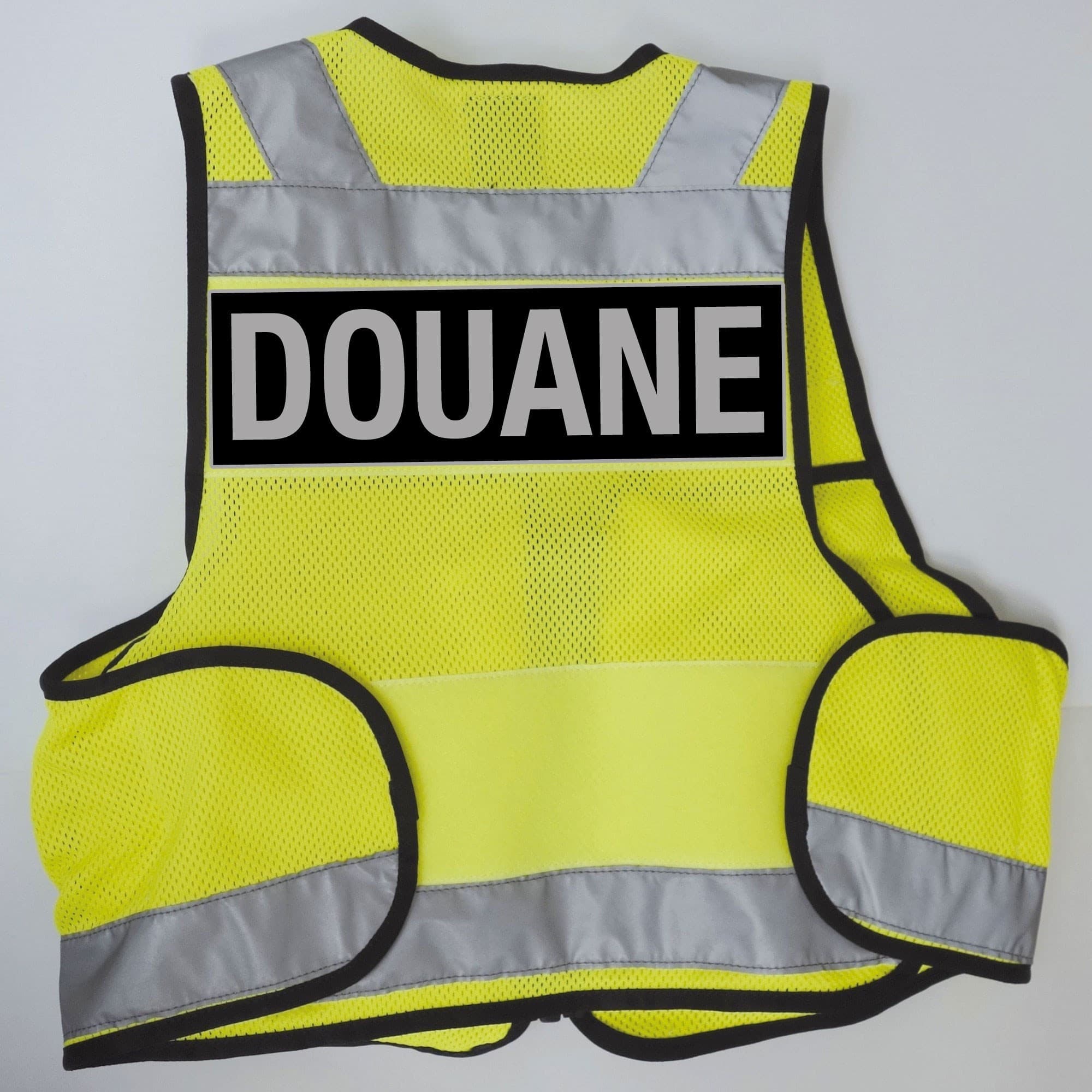 Gilet d'intervention haute visibilité en mesh jaune