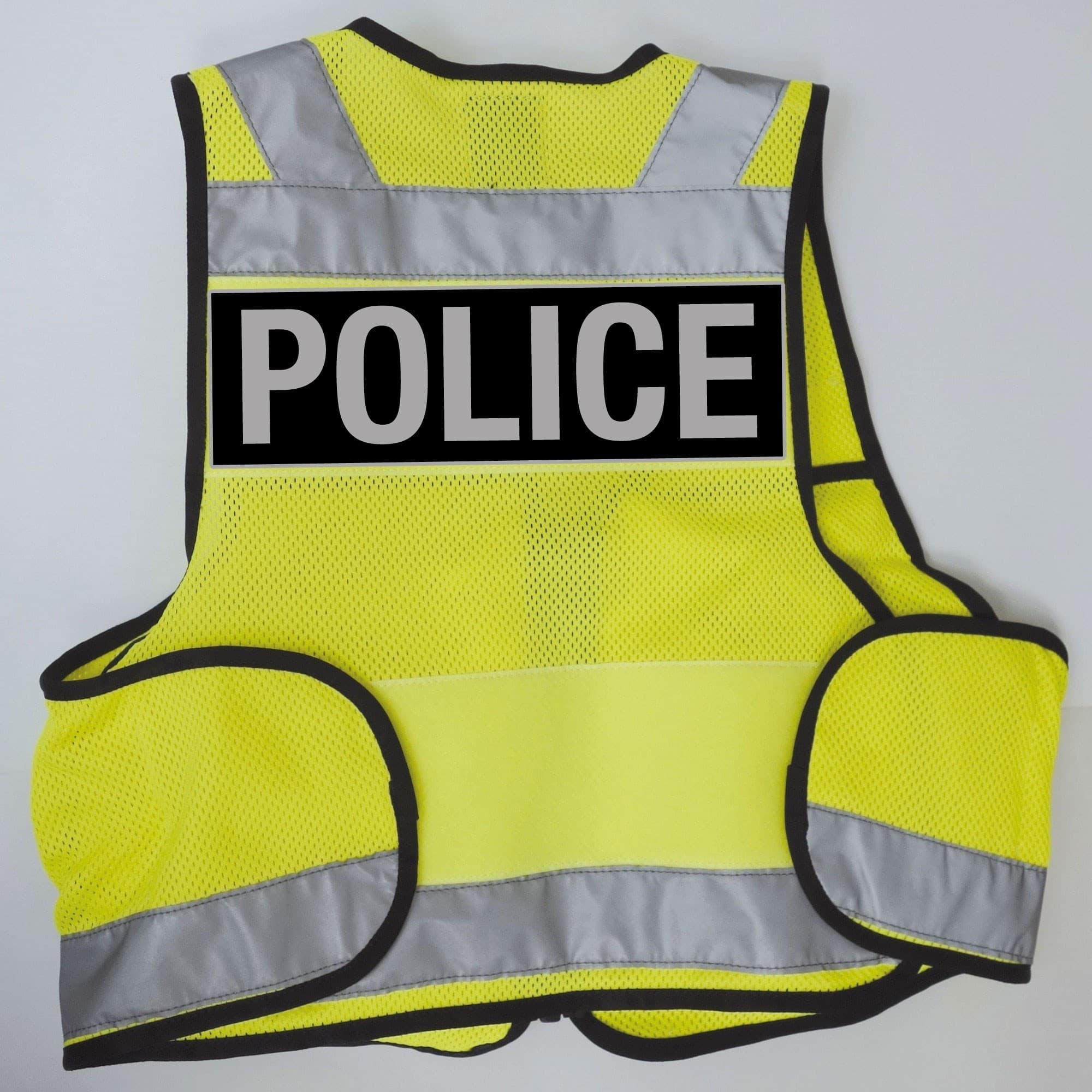Gilet d'intervention haute visibilité en mesh jaune