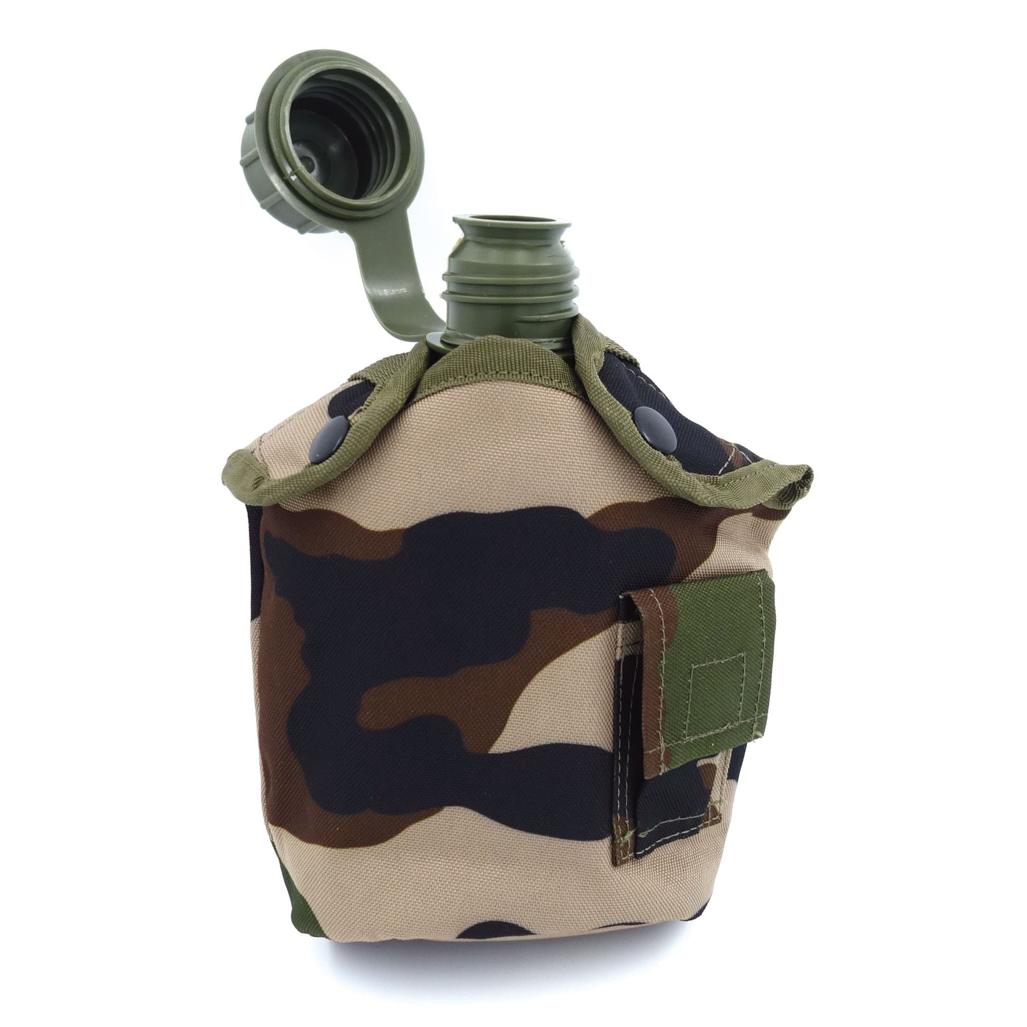 Gourde militaire USA 1,1 L avec housse camouflage