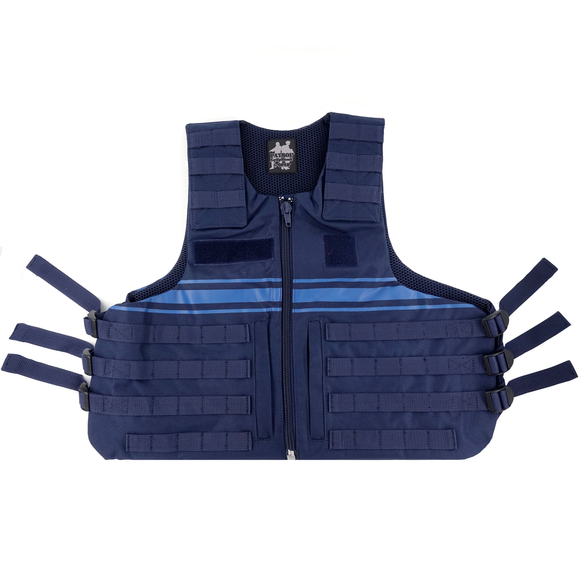Housse de gilet pare-balles Police municipale bleu marine