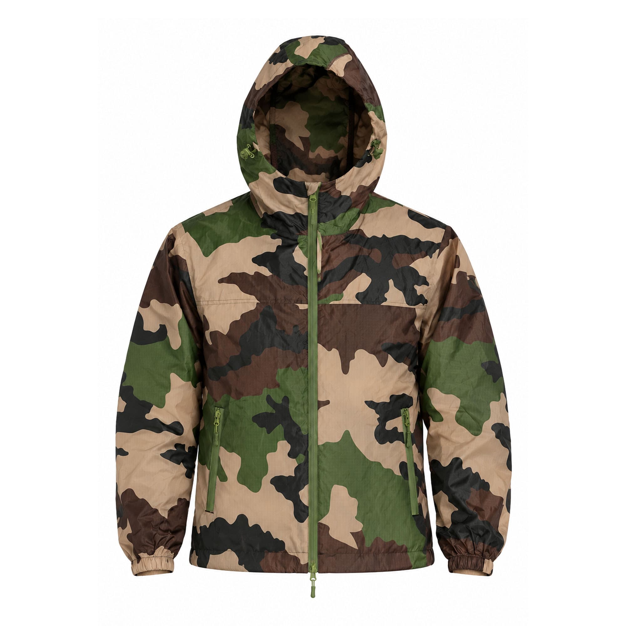 Coupe-vent Lynx Ripstop à zip intégral camouflage CE