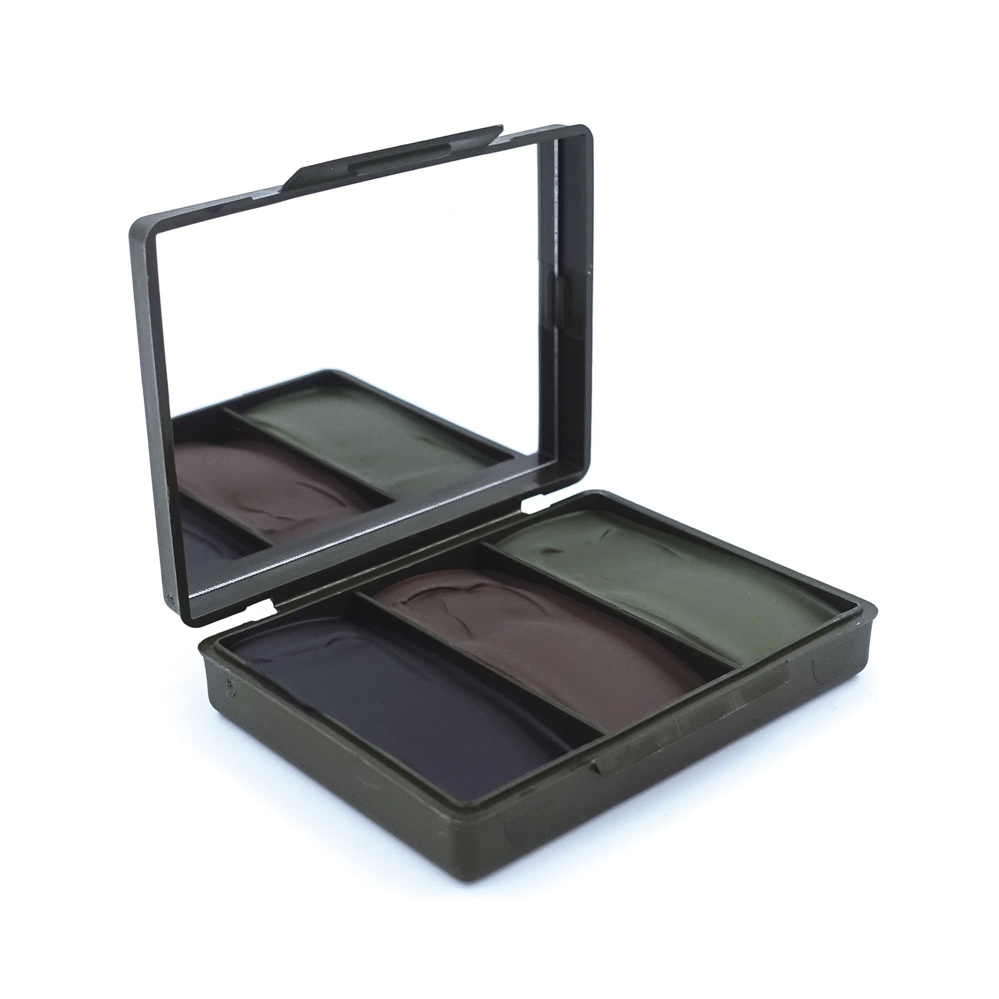 Palette de maquillage camouflage 3 couleurs avec miroir