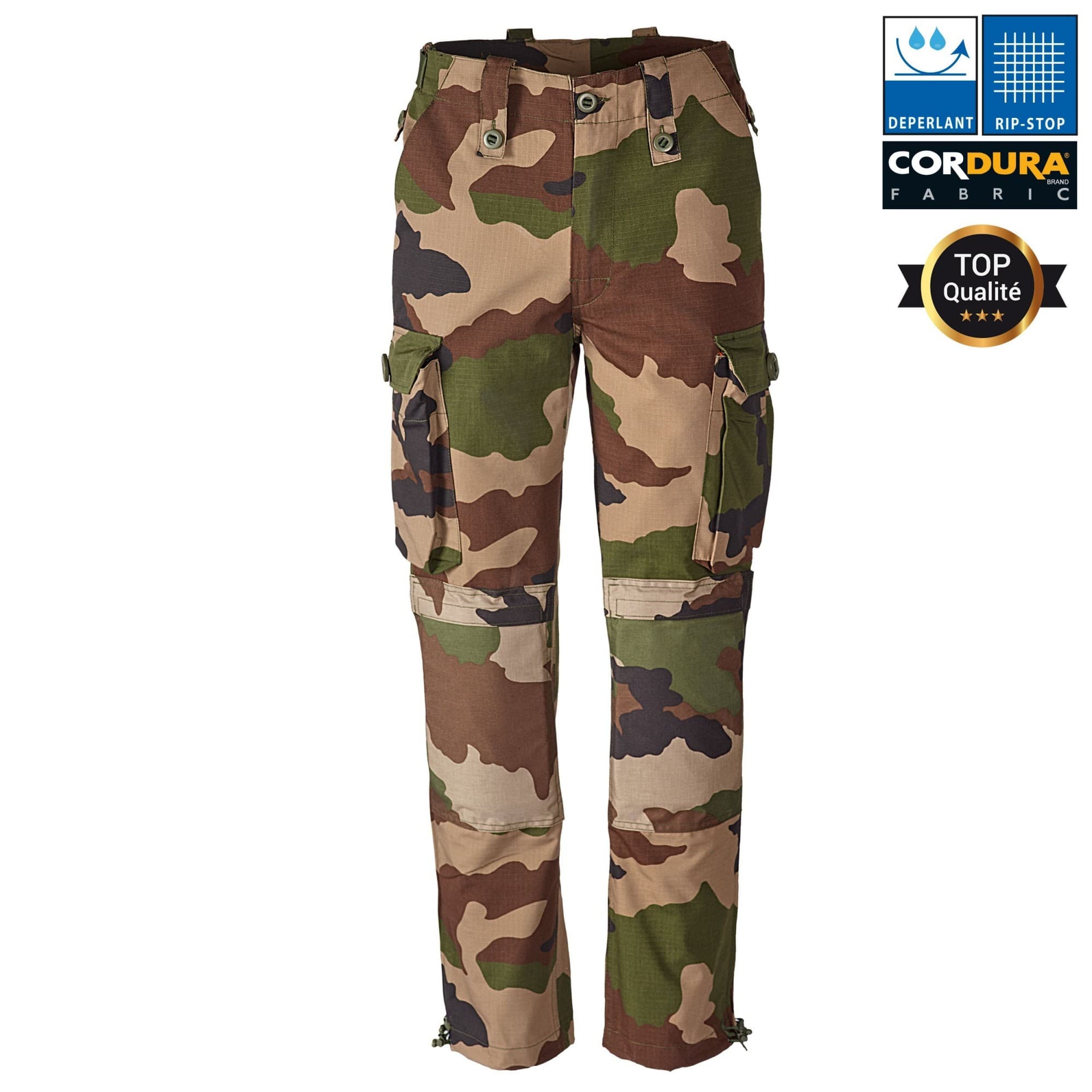 Pantalon treillis Guérilla OPEX Ripstop camouflage CE