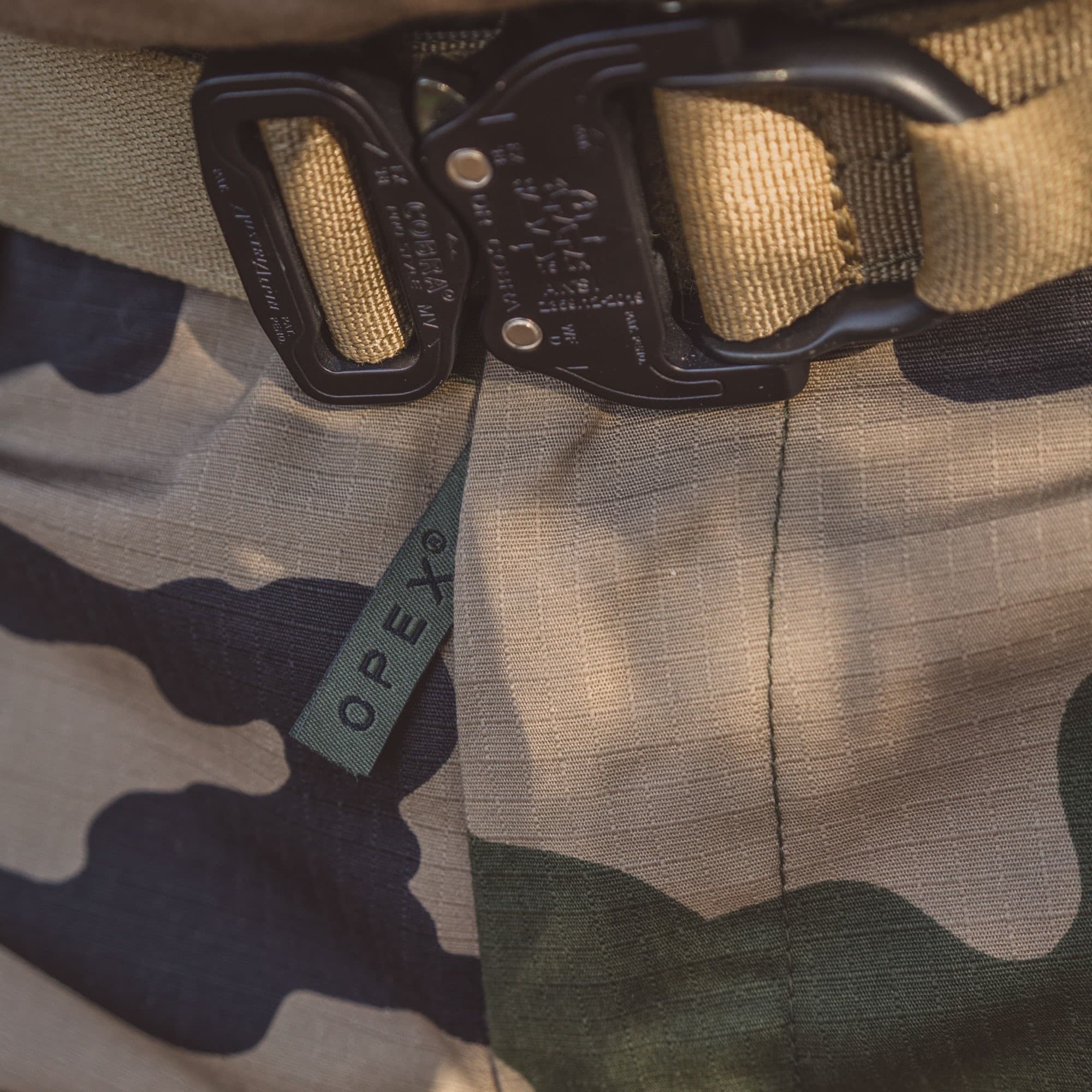 Pantalon treillis Guérilla OPEX Ripstop camouflage CE