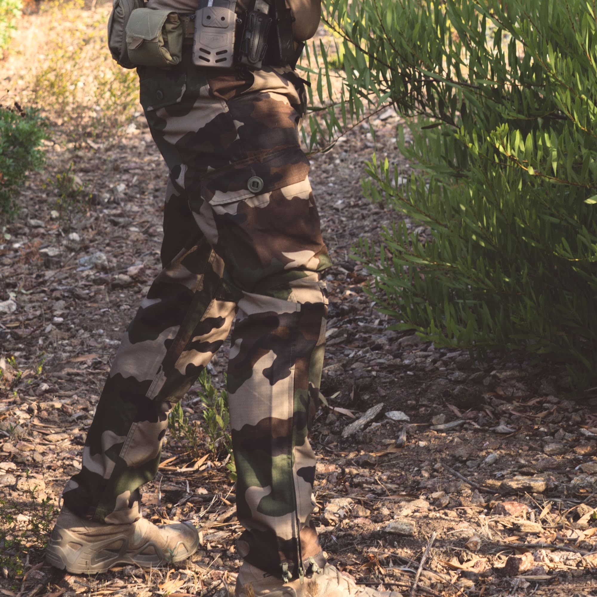 Pantalon treillis Guérilla OPEX Ripstop camouflage CE