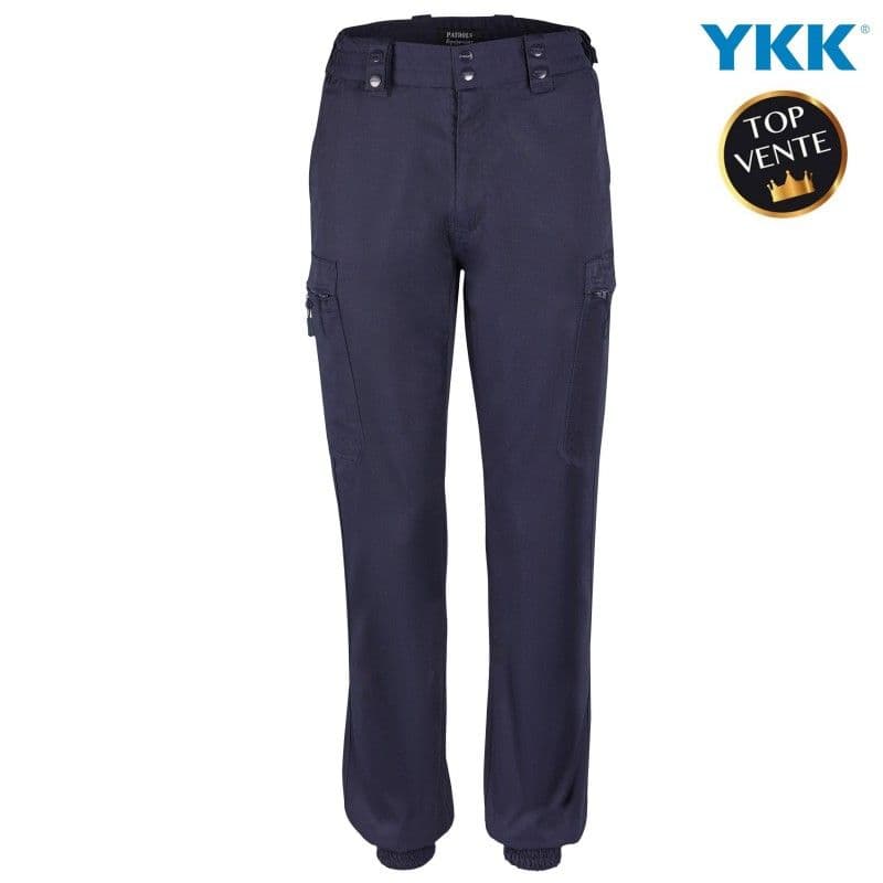 Pantalon d'intervention Platinium bleu brillant