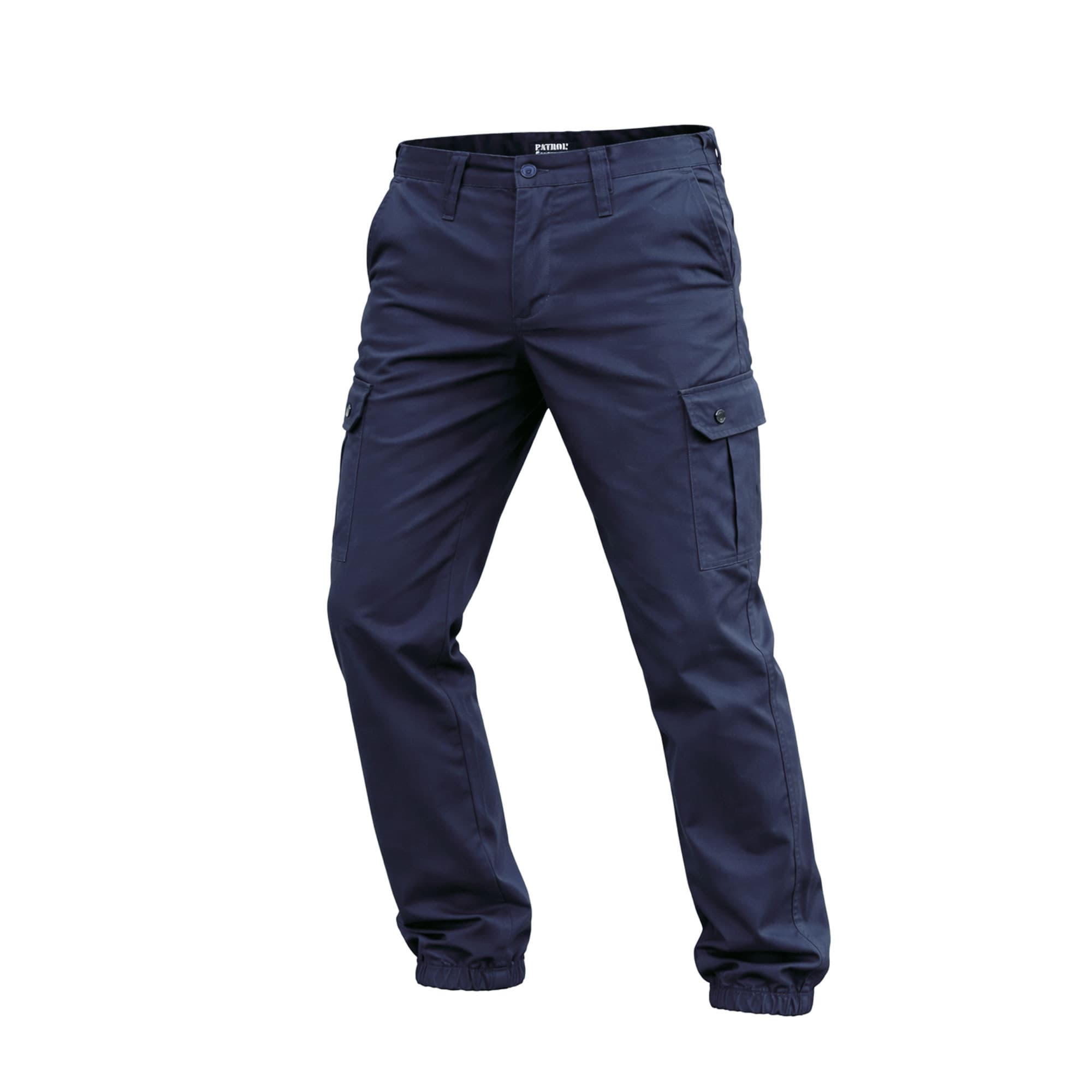 Pantalon sécurité mat à poches latérales bleu marine