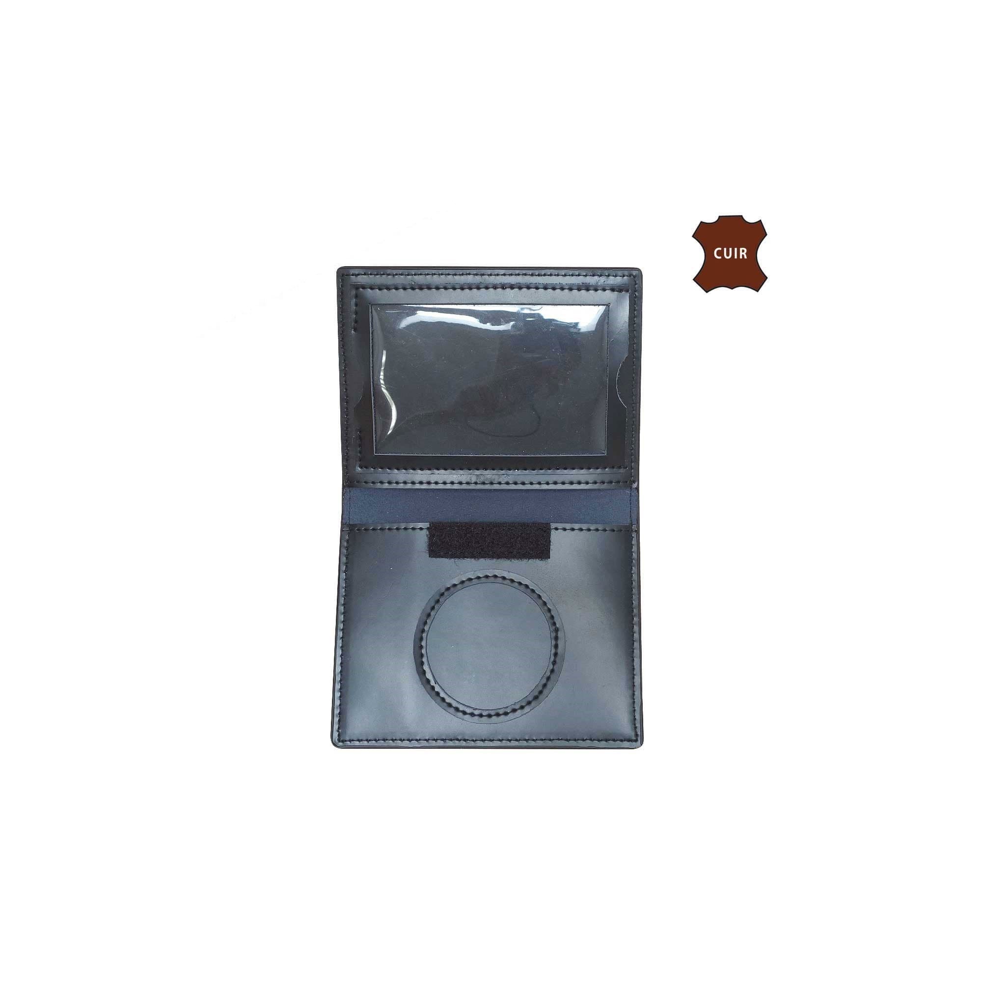 Portefeuille cuir 2 volets avec emplacement Navigo