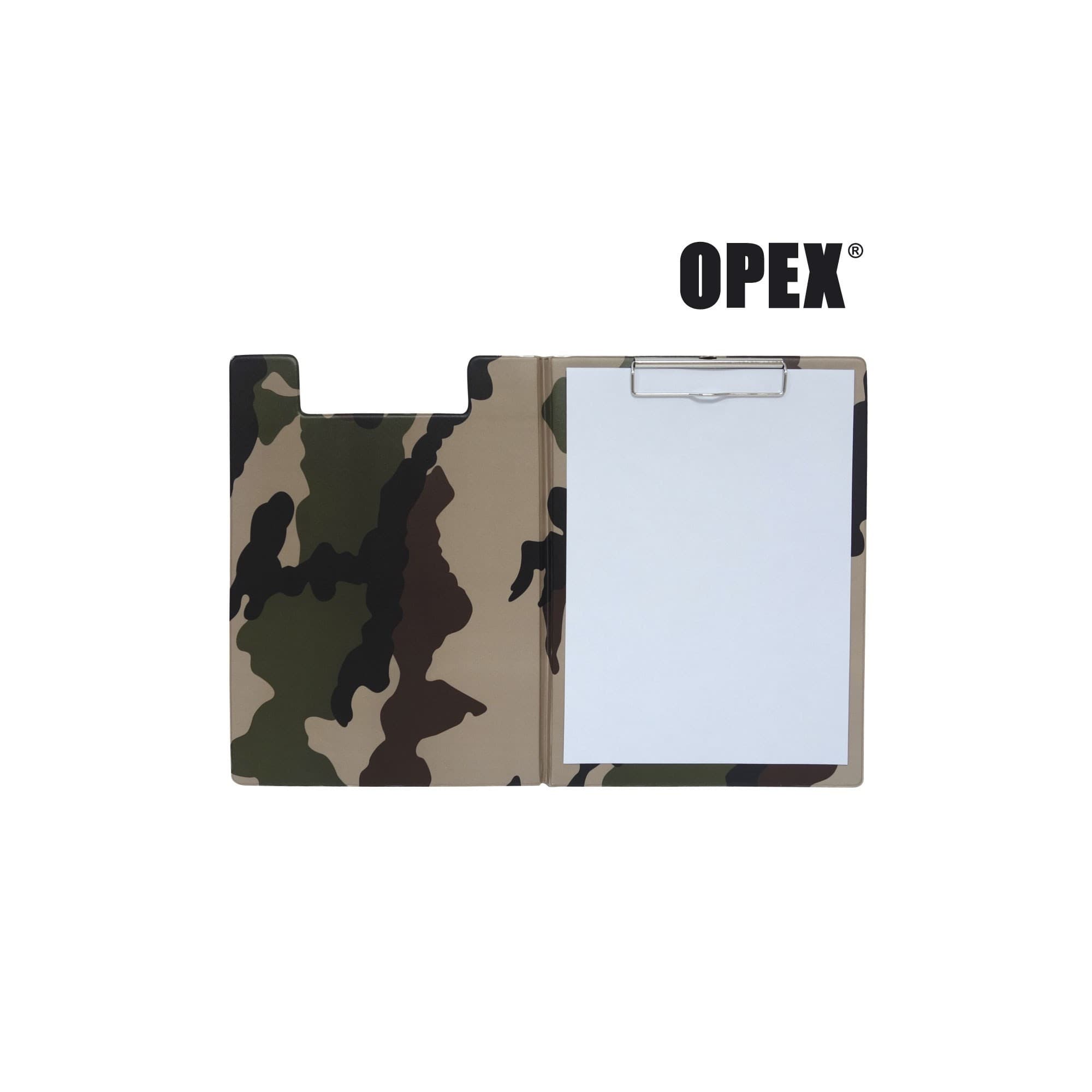 Porte-documents A4 à clip camouflage CE