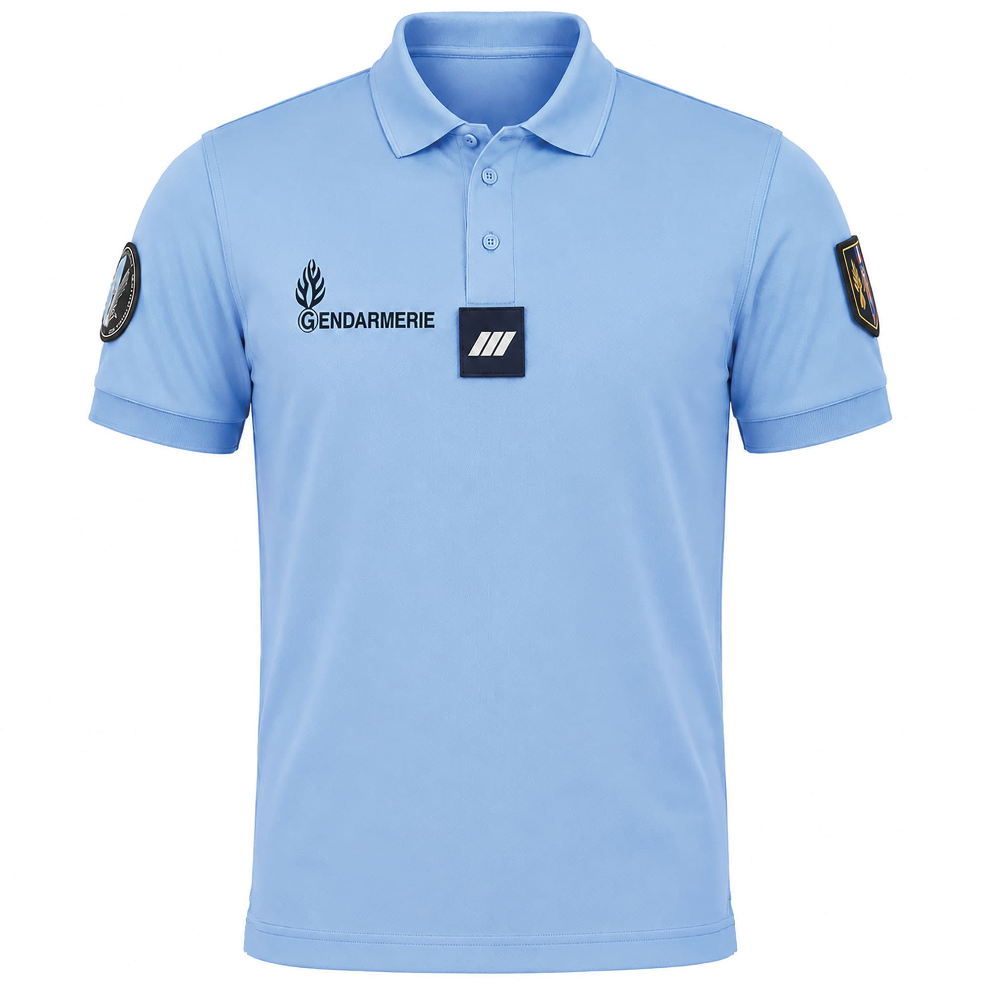 Polo Gendarmerie Cooldry bleu