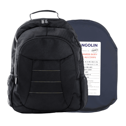 Insert balistique NIJ 3A pour sac à dos, anti-couteau NIJ 0115
