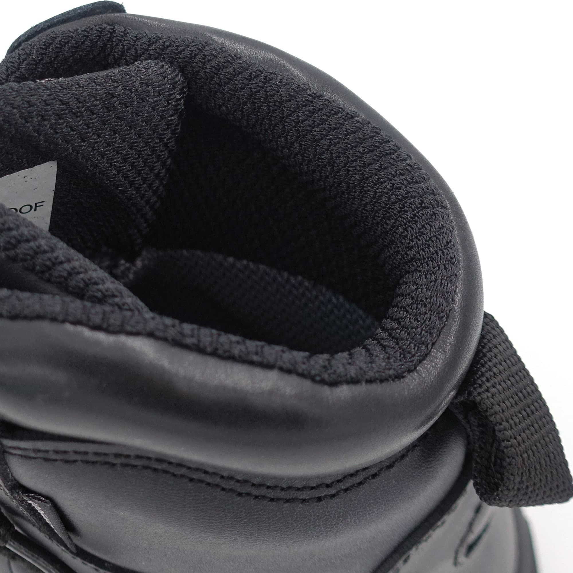 Rangers mi-hautes cuir pleine fleur imperméables