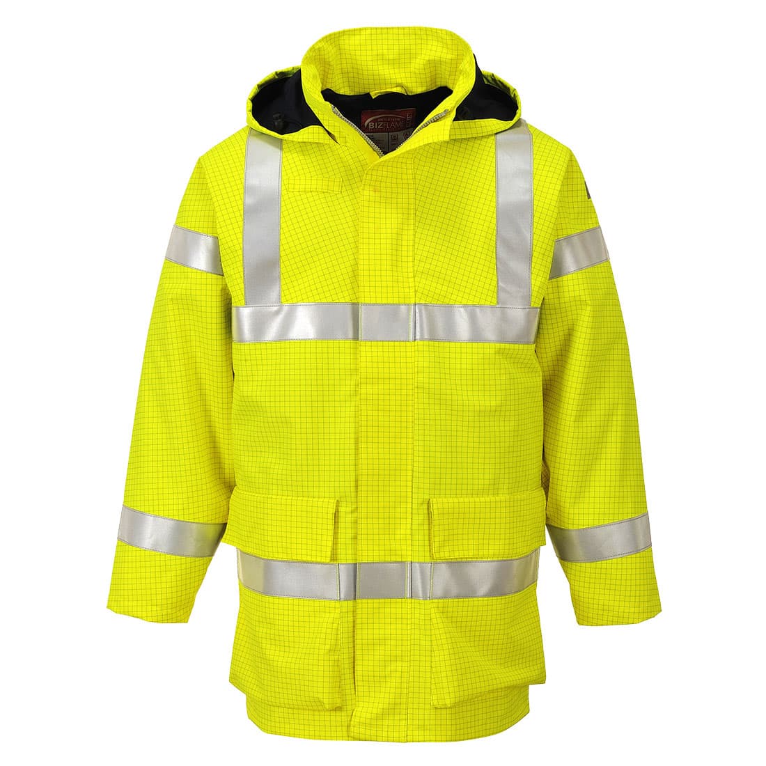 Veste de pluie multirisque haute visibilité Bizflame Multi Lite - Jaune