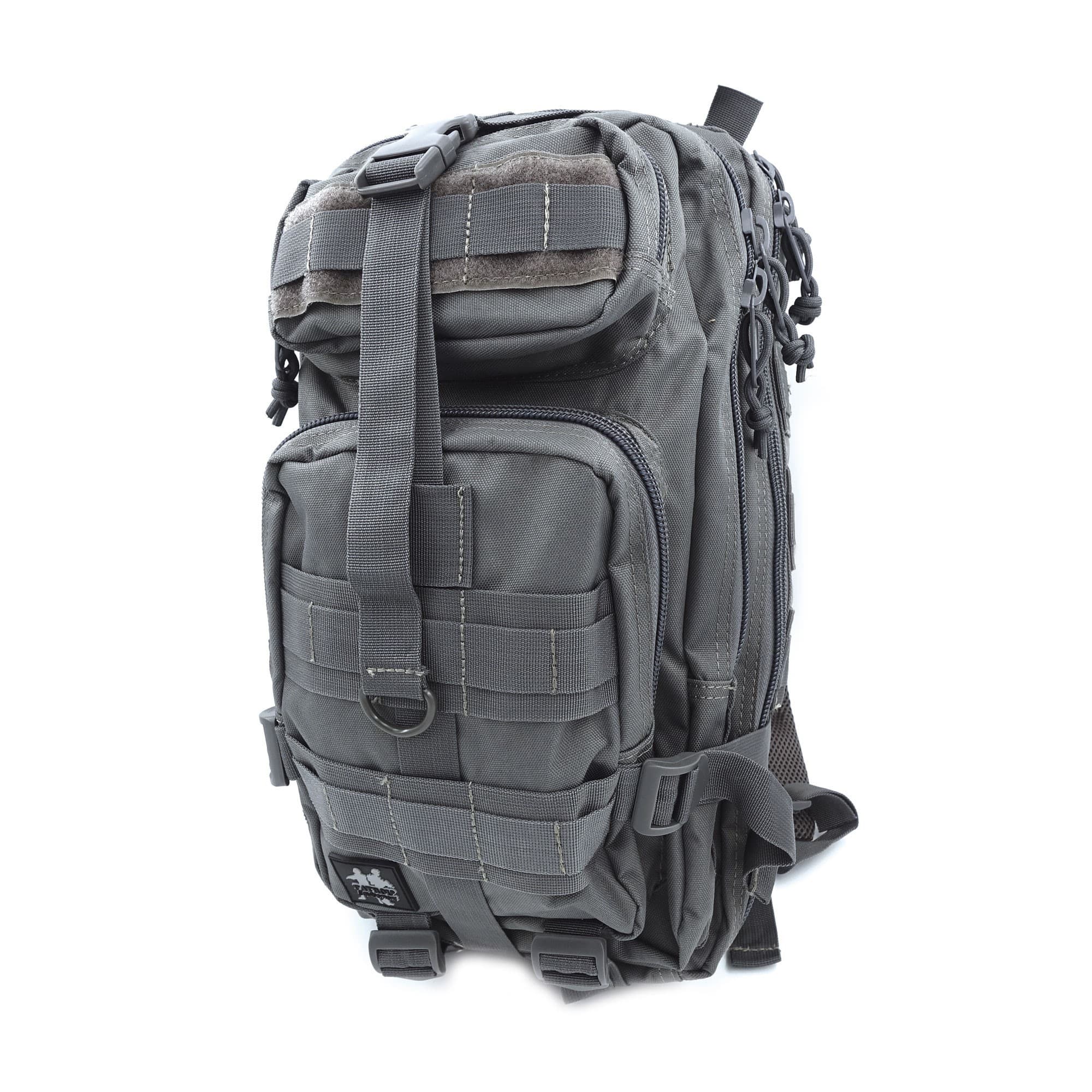 Sac à dos Sniper en polyester déperlant gris