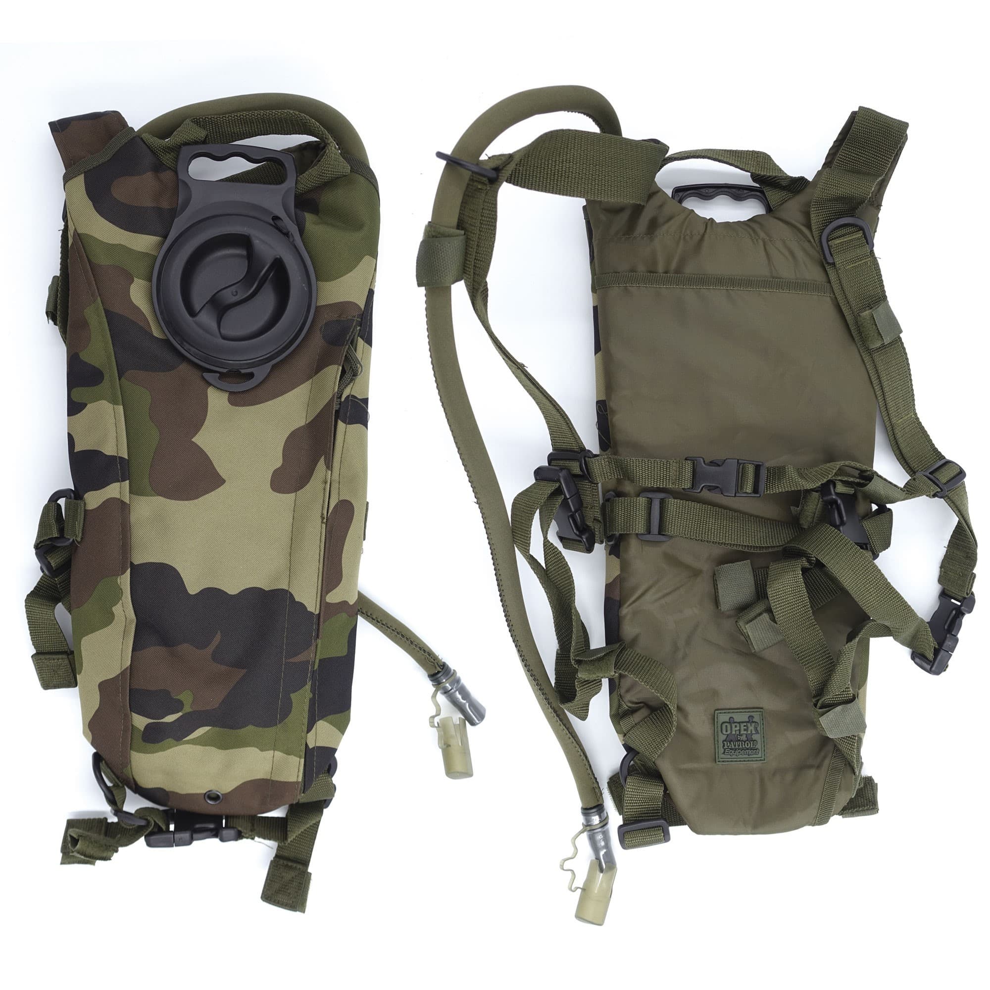 Sac à dos d'hydratation 3 litres Ripstop avec réservoir Camo CE
