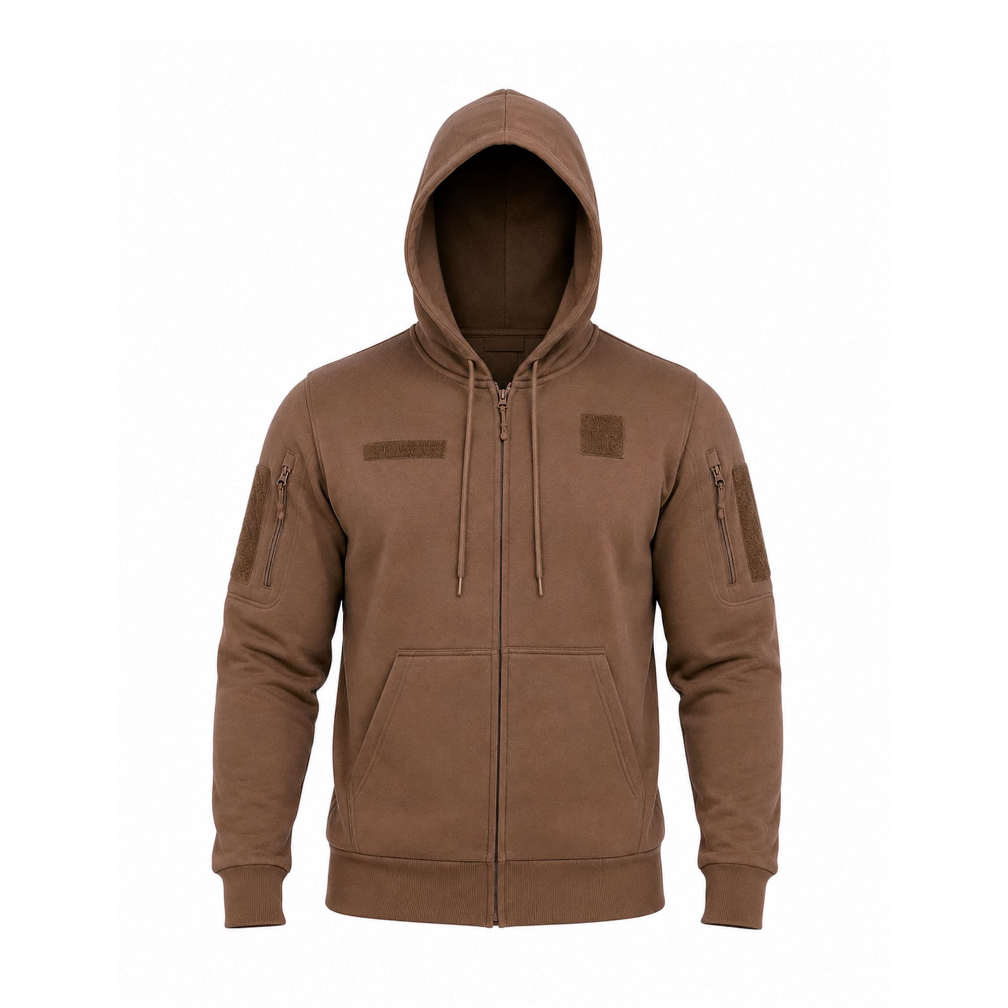 Sweat à capuche militaire Spider zippé