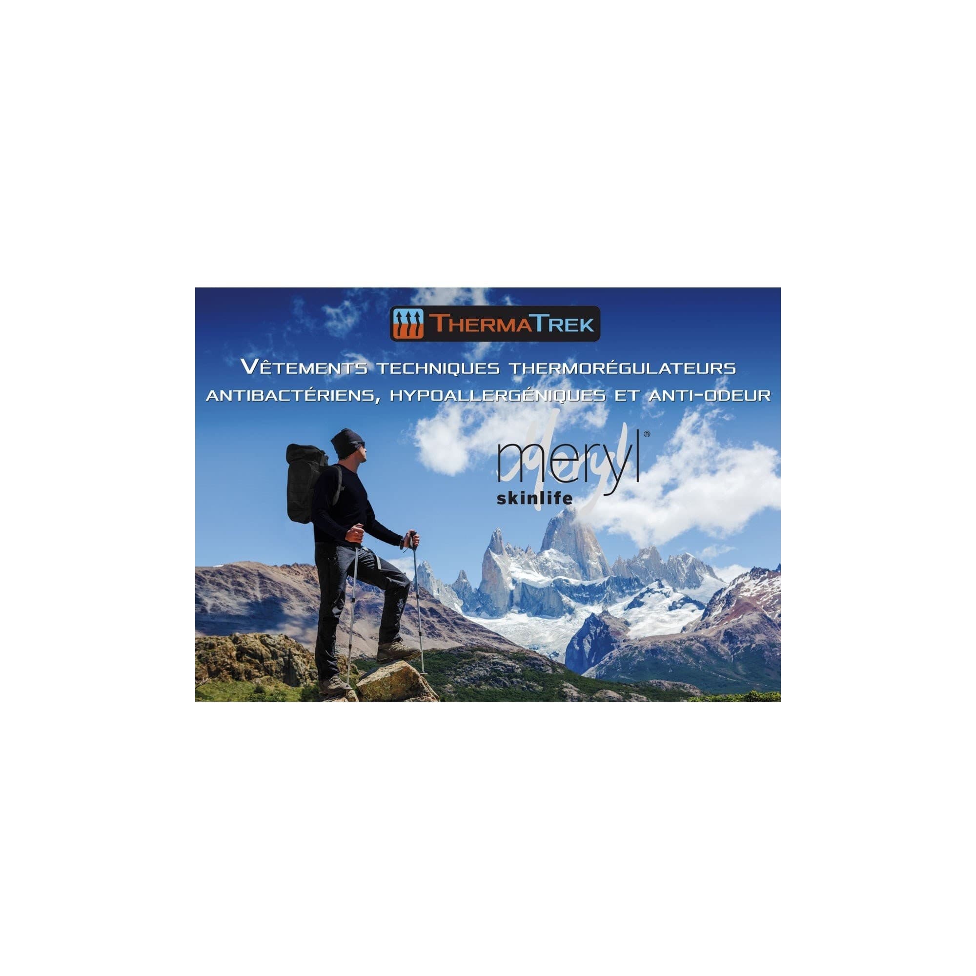 T-shirt manches longues Thermatrek thermorégulateur Meryl Skinlife