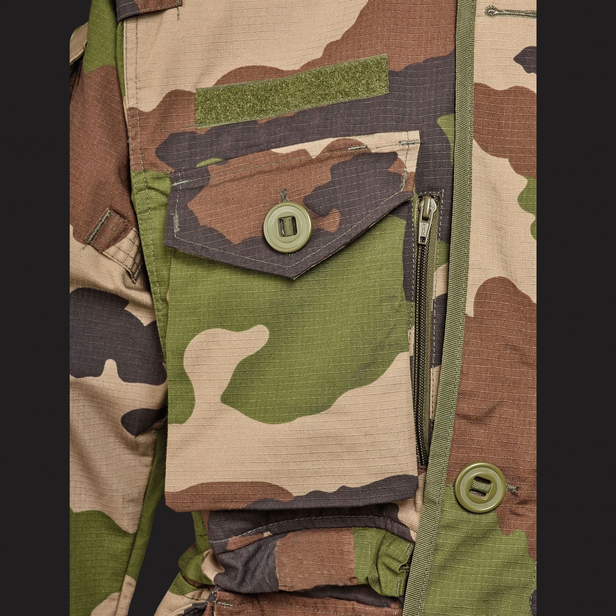 Veste Guérilla OPEX en Ripstop déperlant à capuche camouflage