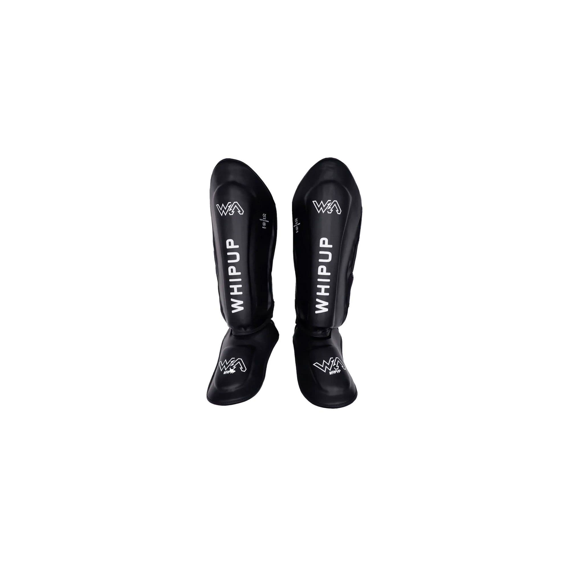 Protège-tibias et pieds N-Commodus Whipup en polyuréthane noir