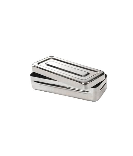 Boîte à instruments inox étanche 180 × 80 × 40 mm, 500 ml