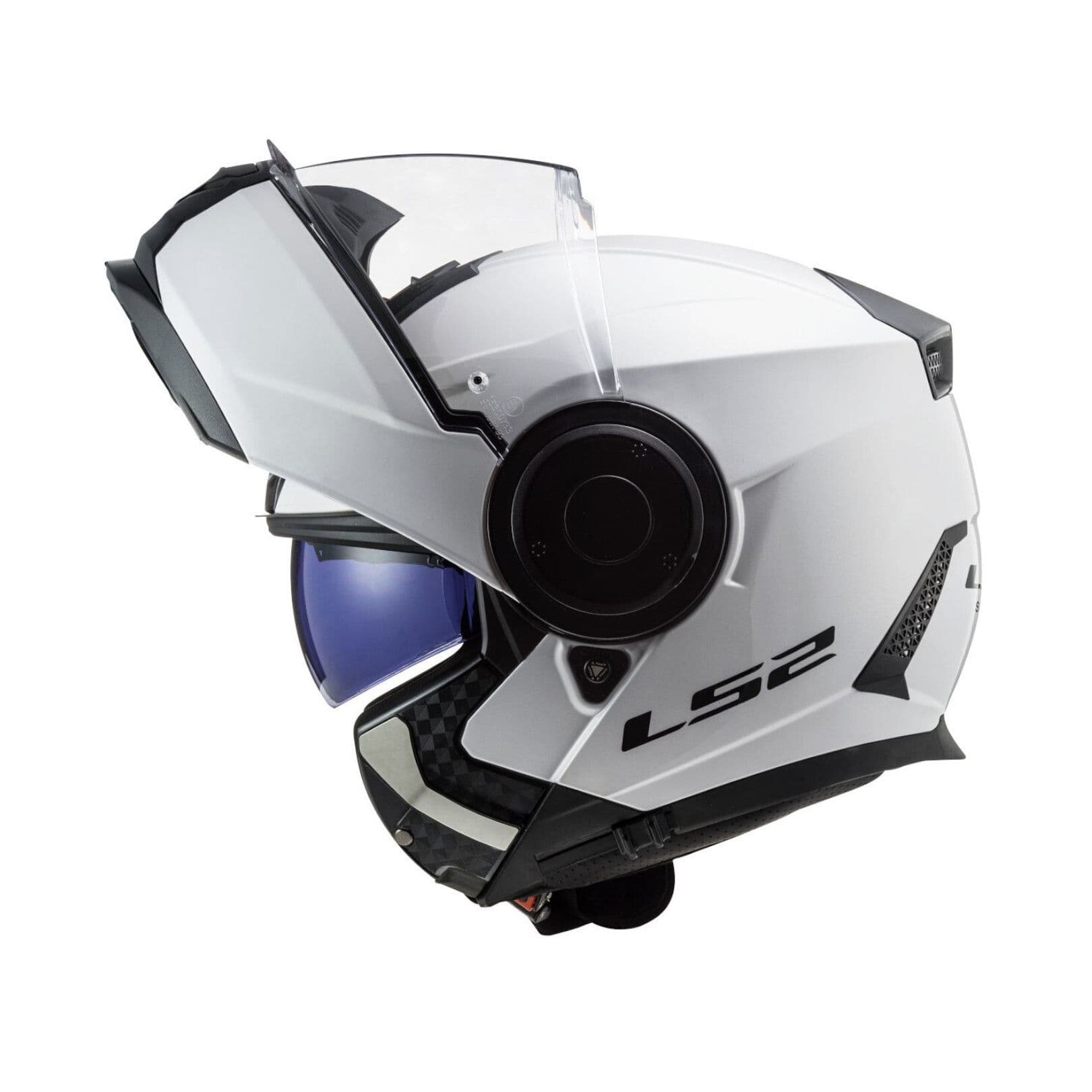 Casque moto modulable LS2 blanc