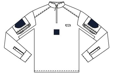 Chemise UBAS sans bande