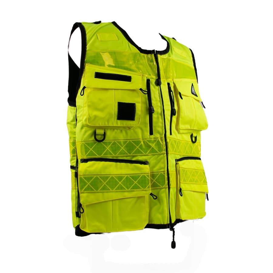 Gilet STAFF Grande Taille Jaune