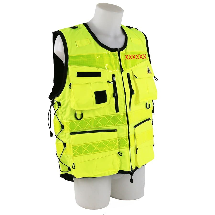 Gilet STAFF Grande Taille Jaune