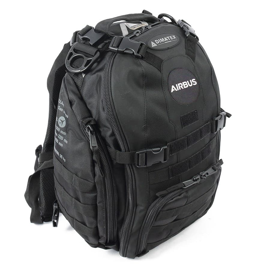 Sac opérationnel BRACO AIRBUS Full black 33 L