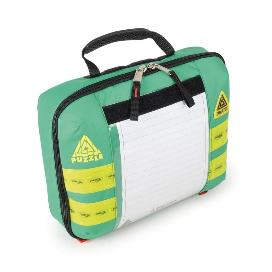 Poche polyvalente antichoc PUZZLE Verte