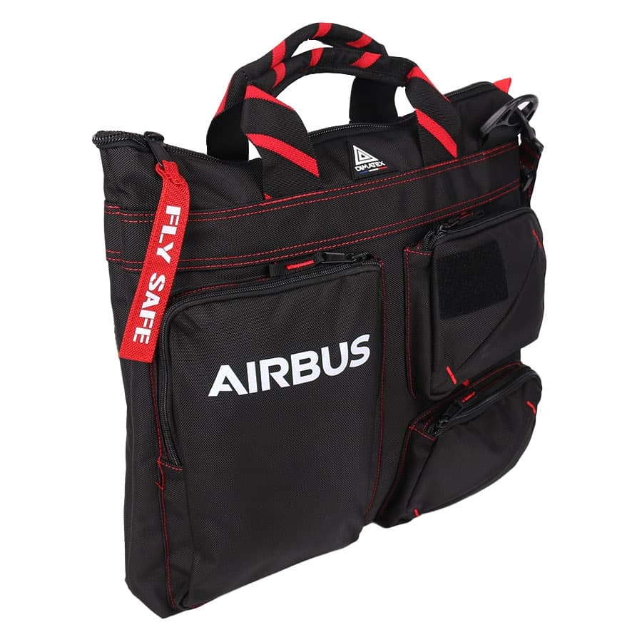 Sac pilote FURTIF AIRBUS Noir/Rouge