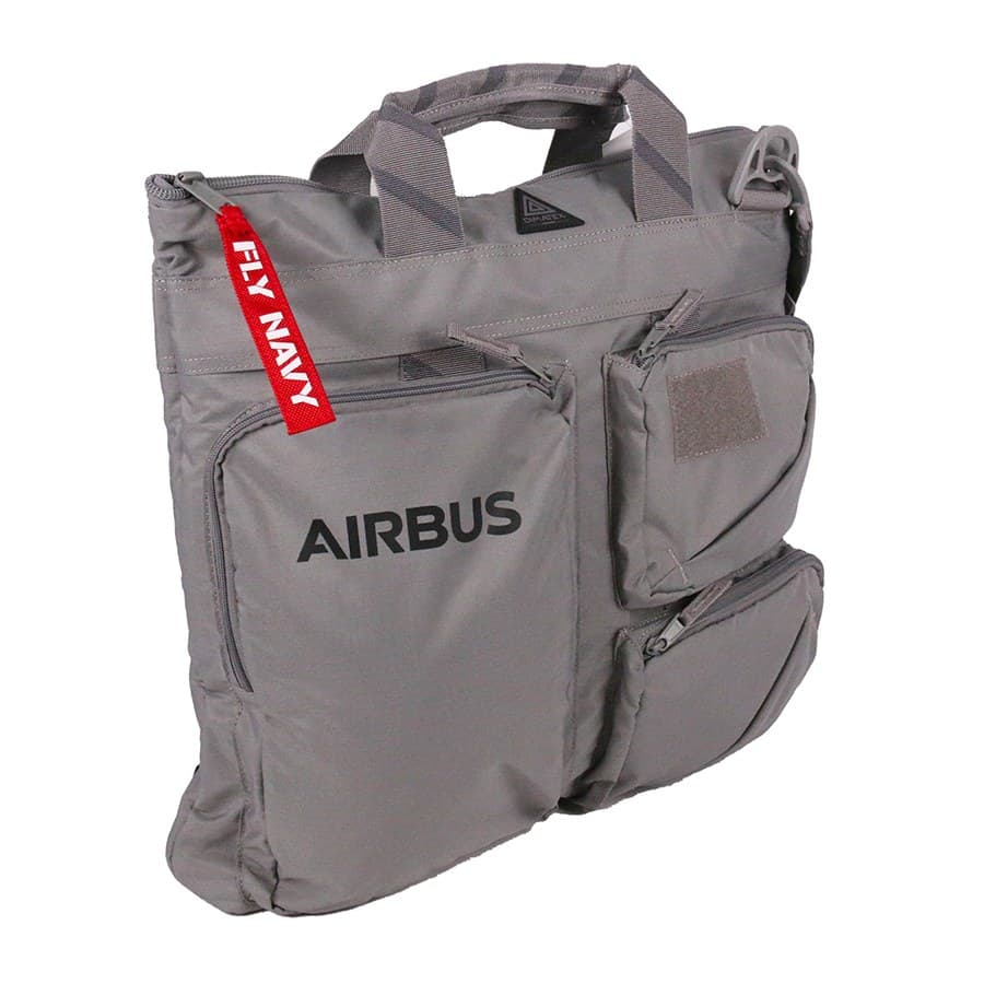 Sac pilote FURTIF XL Dimatex pour casque de pilote, Ripstop 900D, Airbus navy gray