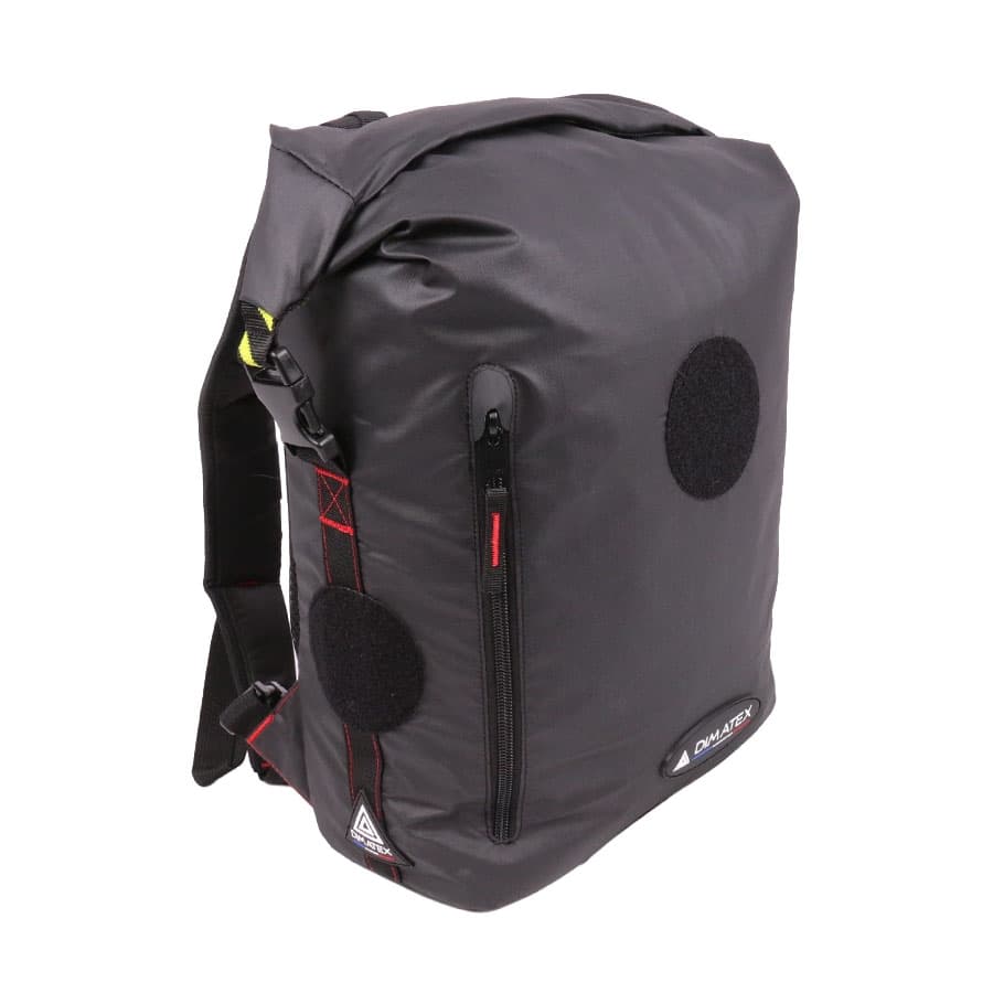 Sac à dos imperméable PADDLE Dimatex 32 L à ouverture à rouler, black line